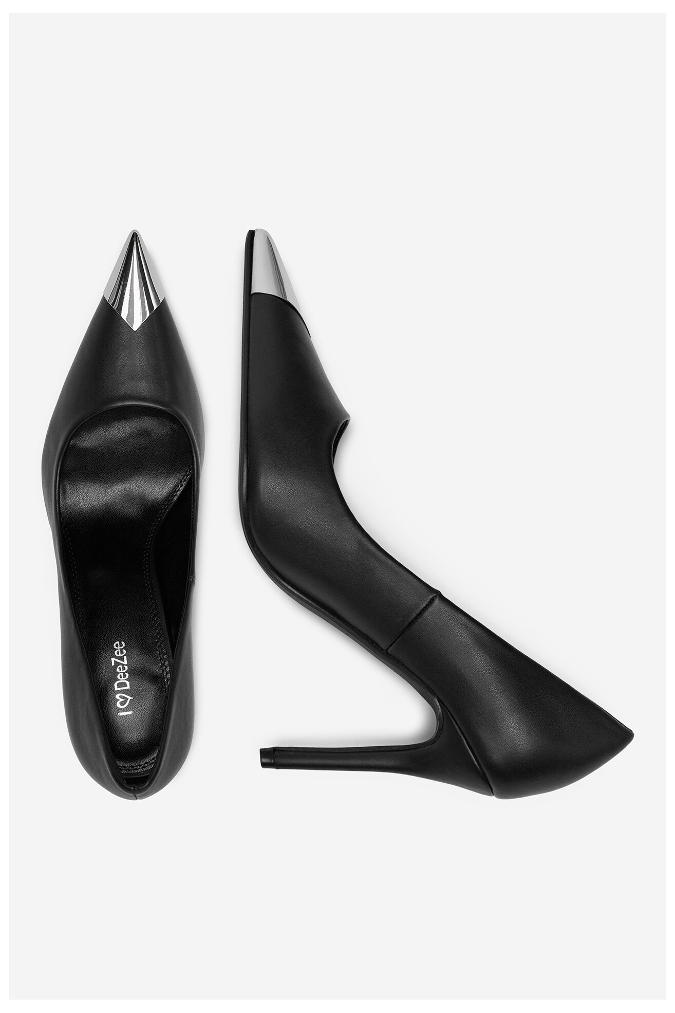 Pantofi cu toc DeeZee S4P1693702 NEGRU