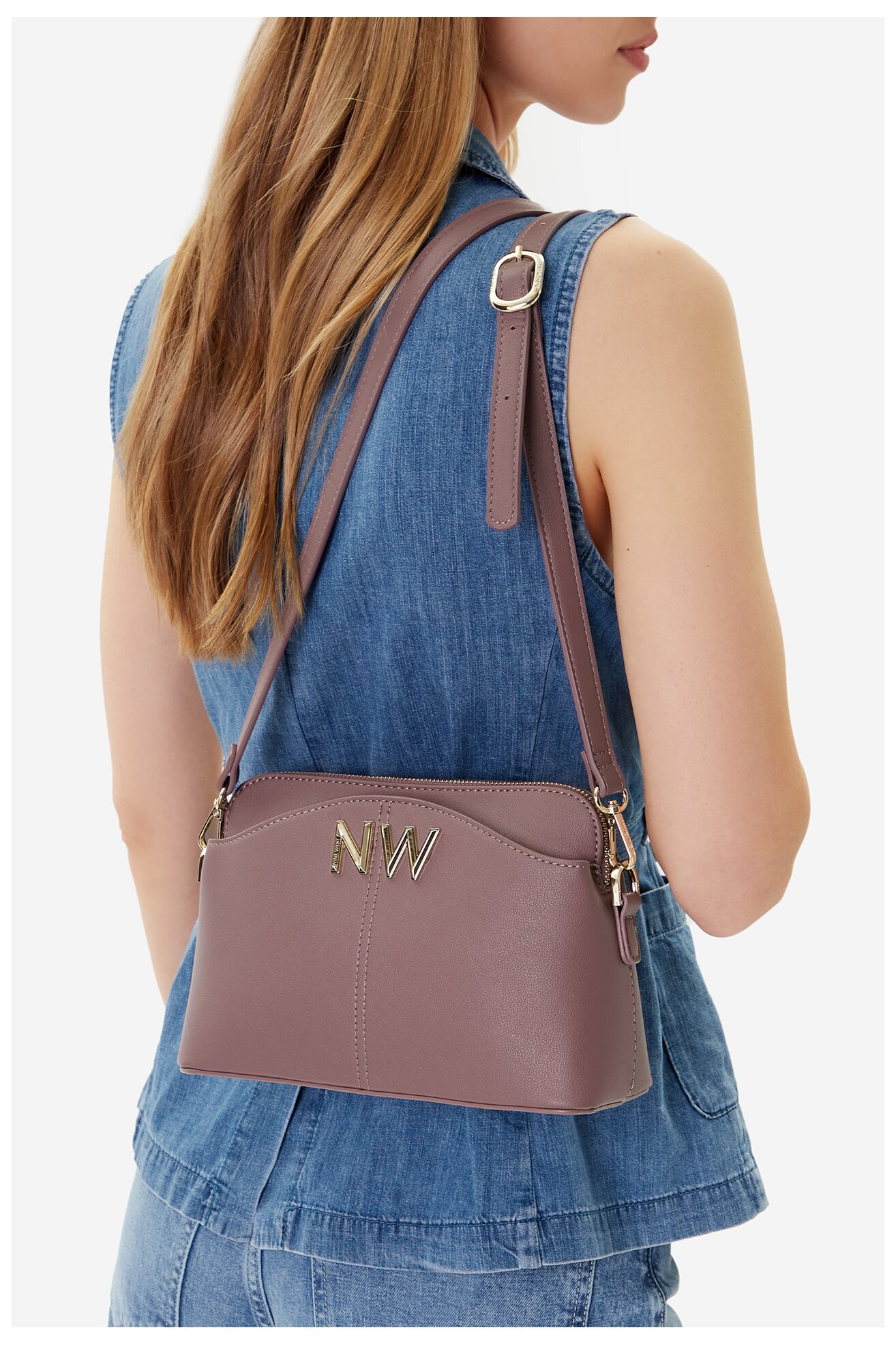 Torba NINE WEST CEO-ISABELLA-S23599-1 PURPURNO CRVENA