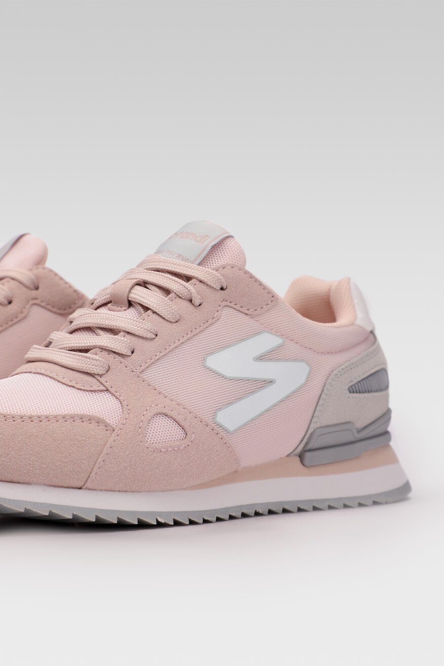 
                Sprandi - Obuwie sportowe różowe sznurowane - 5903698479835