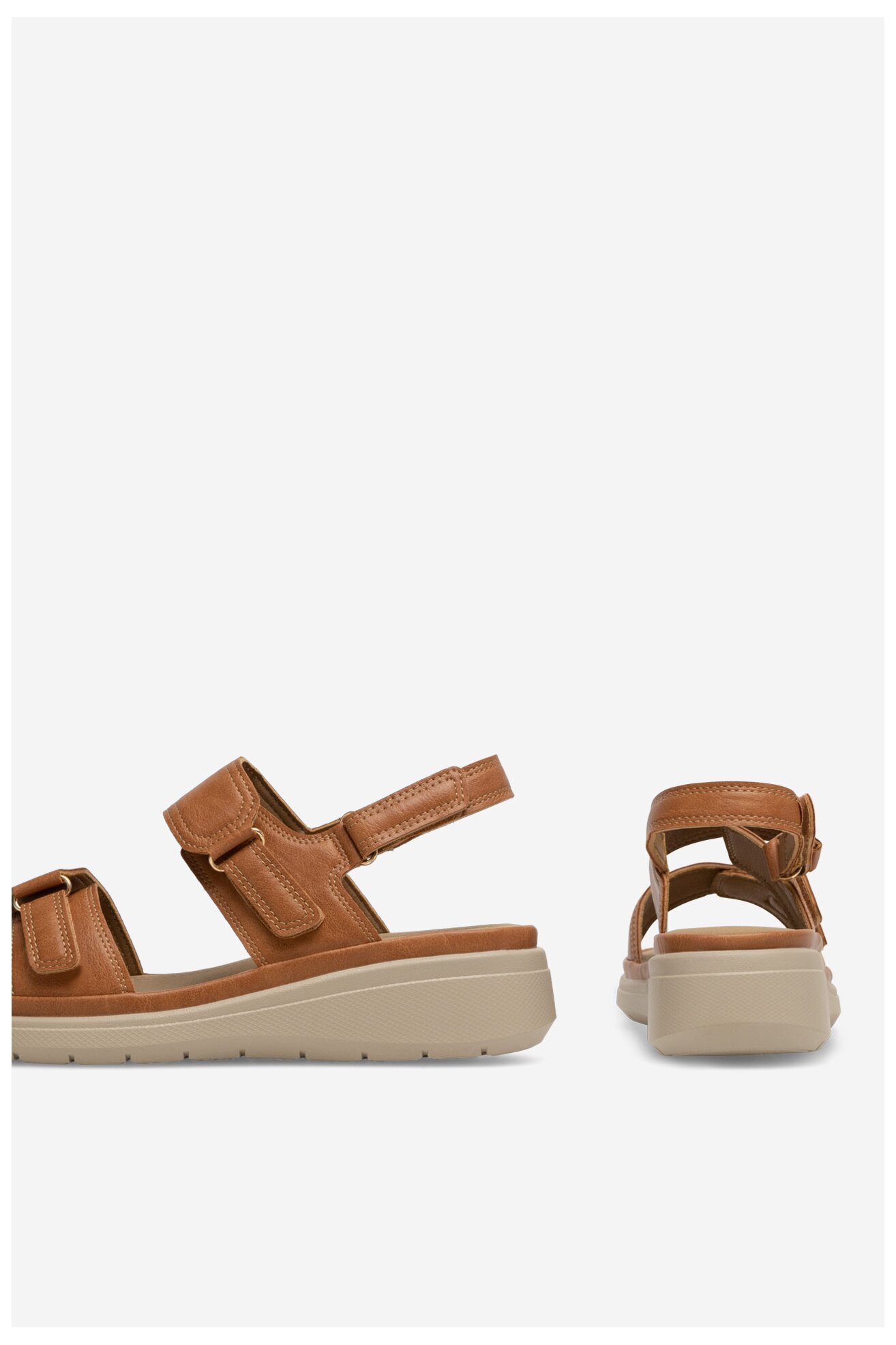 Sandały Clara Barson WYL0510-01 Camel