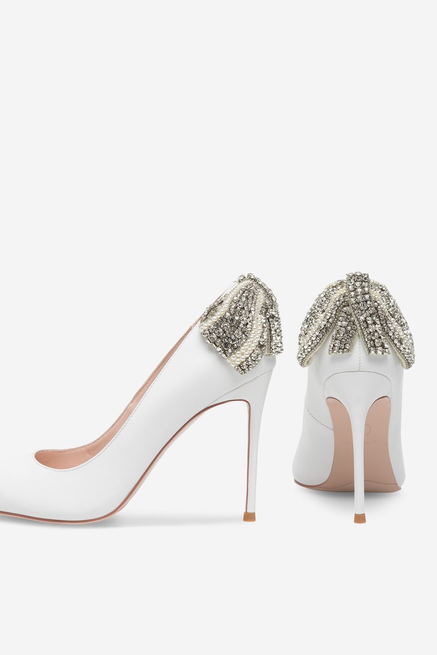 
                Елегантни обувки EVA MINGE БЯЛ - 5905588572053