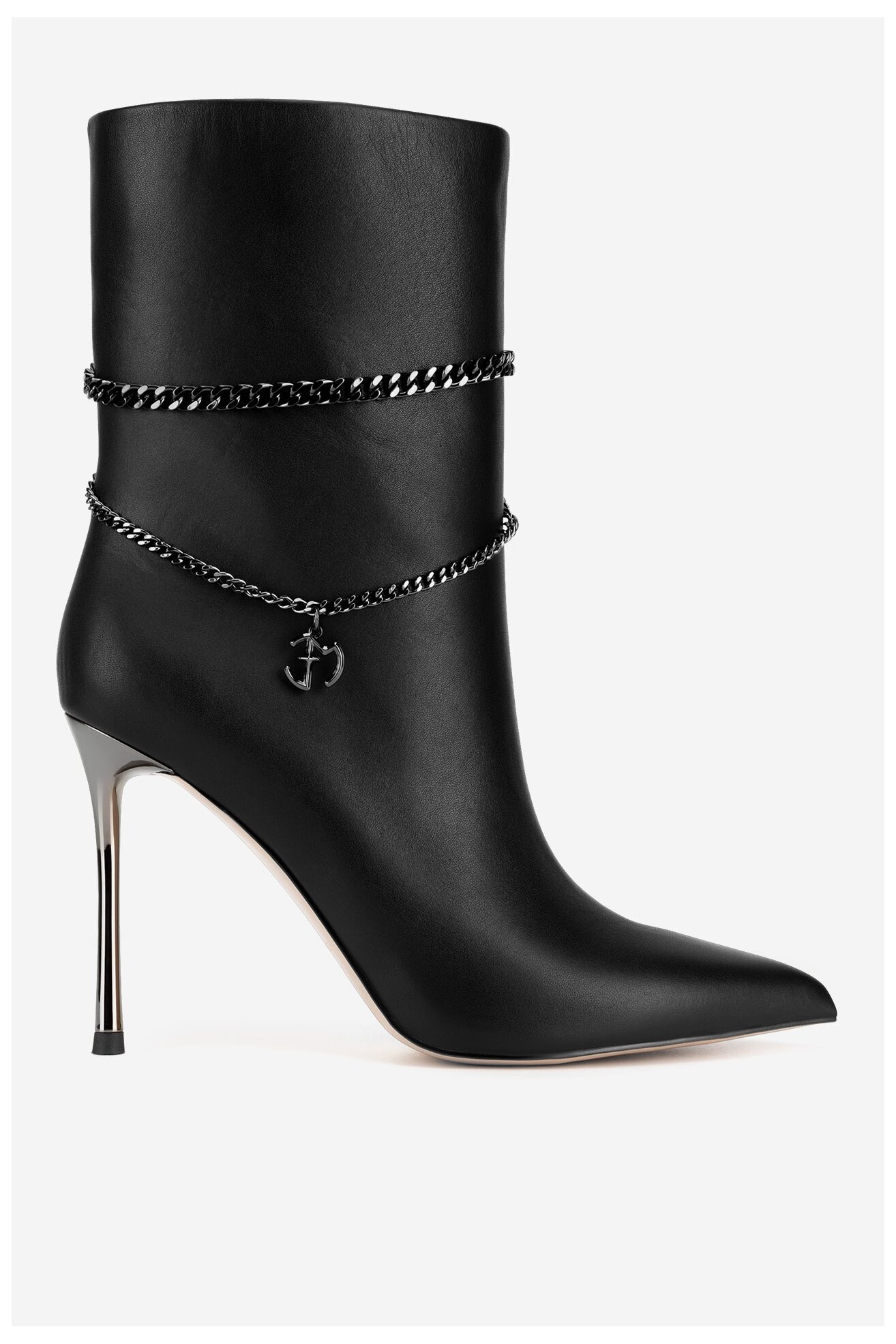 Bokacsizma EVA MINGE HESSA-TO926-201 FEKETE