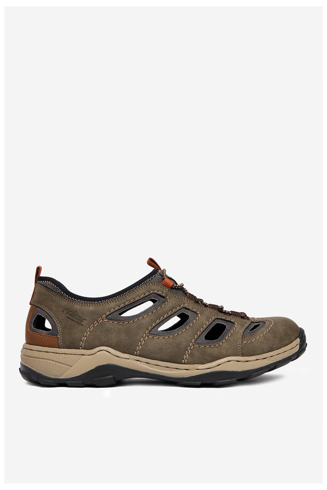 Sandały Rieker CEO-08065-29 Beżowy ciemny