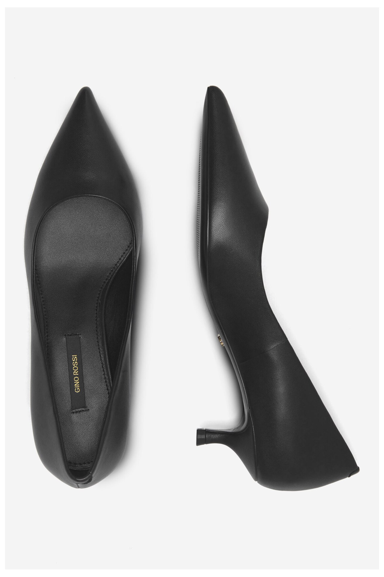 Елегантни обувки Gino Rossi V1339-803-8 ЧЕРЕН