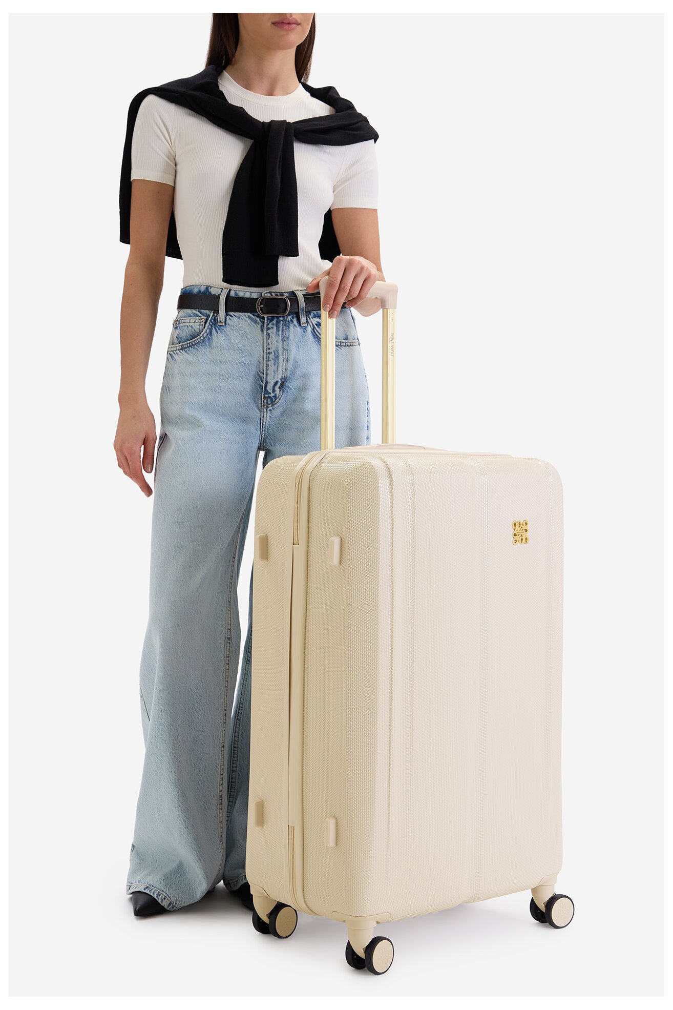 Walizka NINE WEST CEO-NW-L-004-09 PINK Różowy