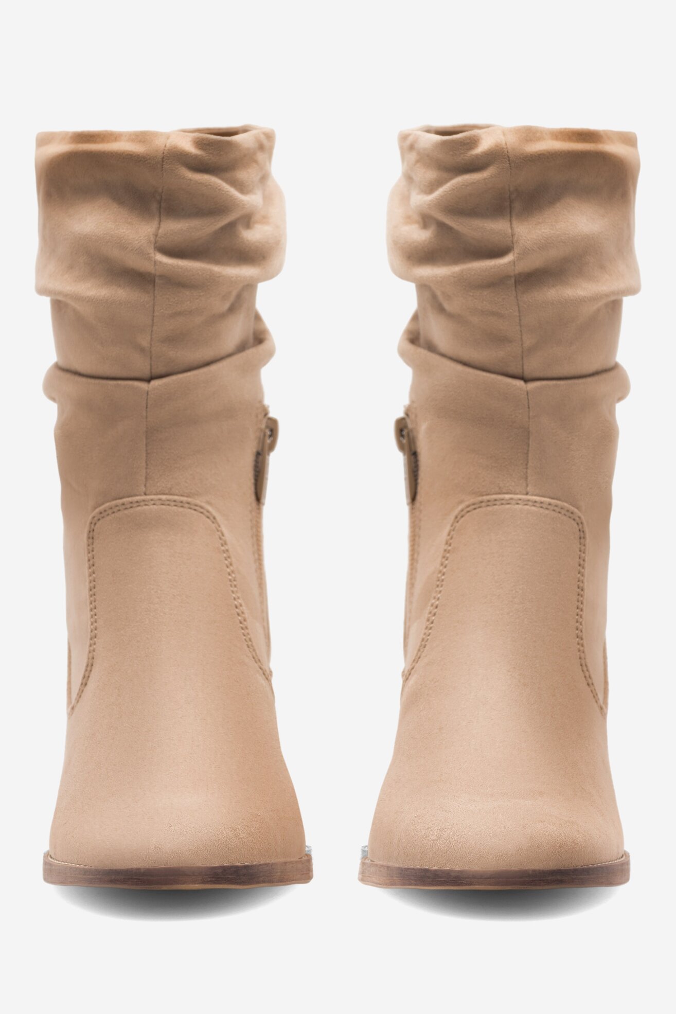 Botki Clara Barson FRAISE WYL3603-1 Beżowy ciemny