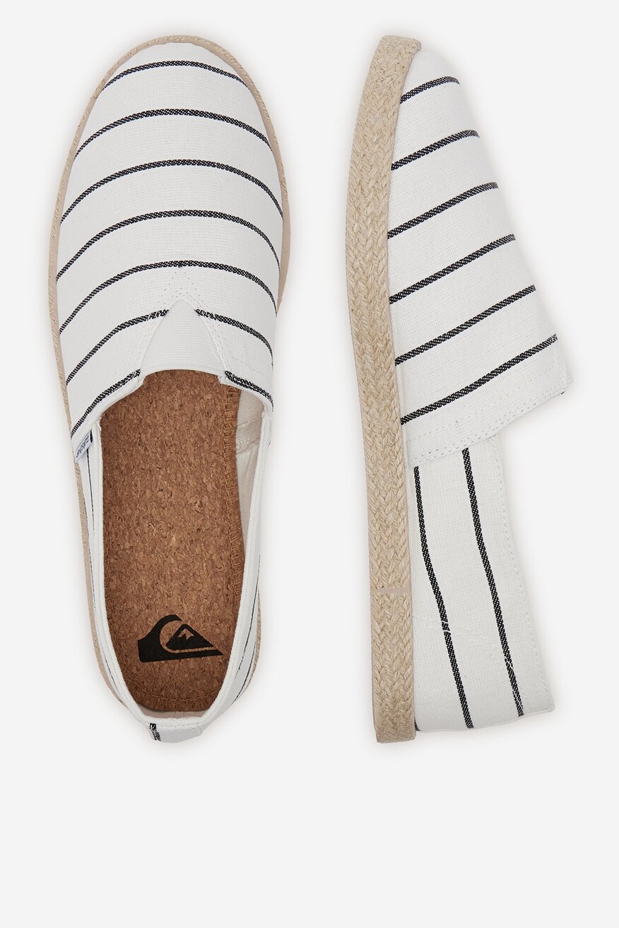 Espadrilky QUIKSILVER SVĚTLE BÉŽOVÁ - 5903698762258