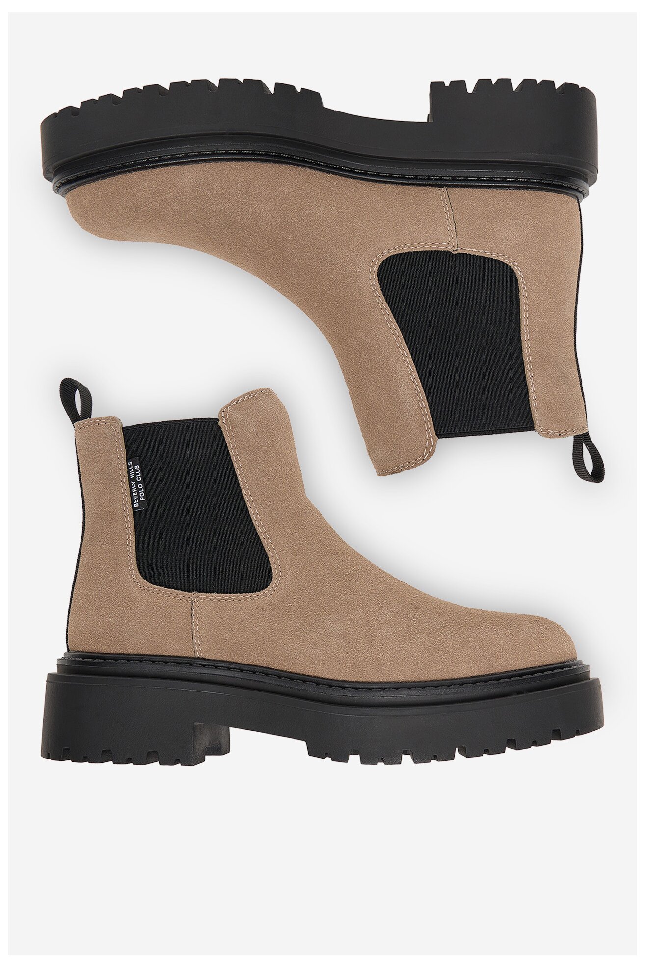 Kotníková obuv Beverly Hills Polo Club CEO-HY25713-2 BÉŽOVÁ