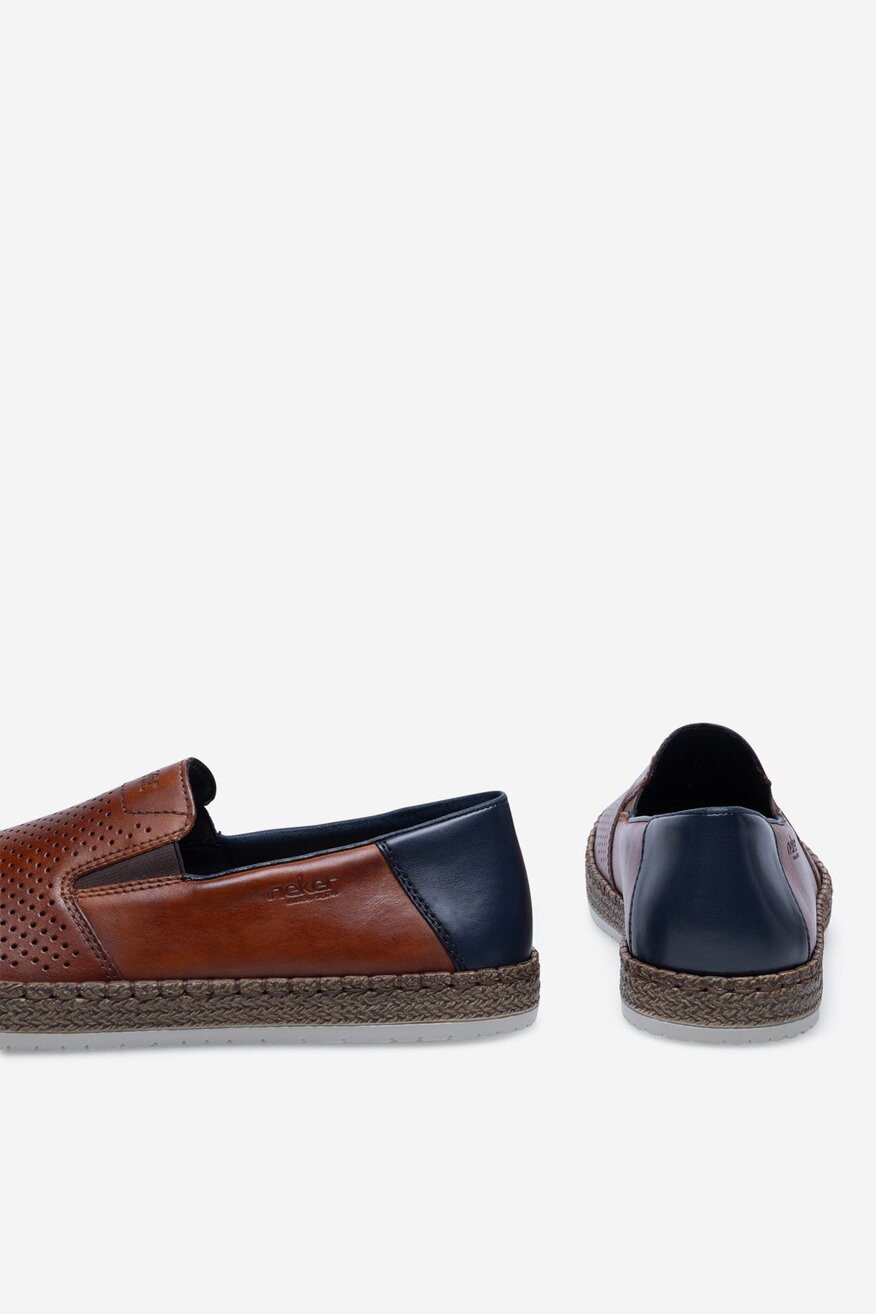 Espadrilky Rieker HNĚDÁ - 5905588321200