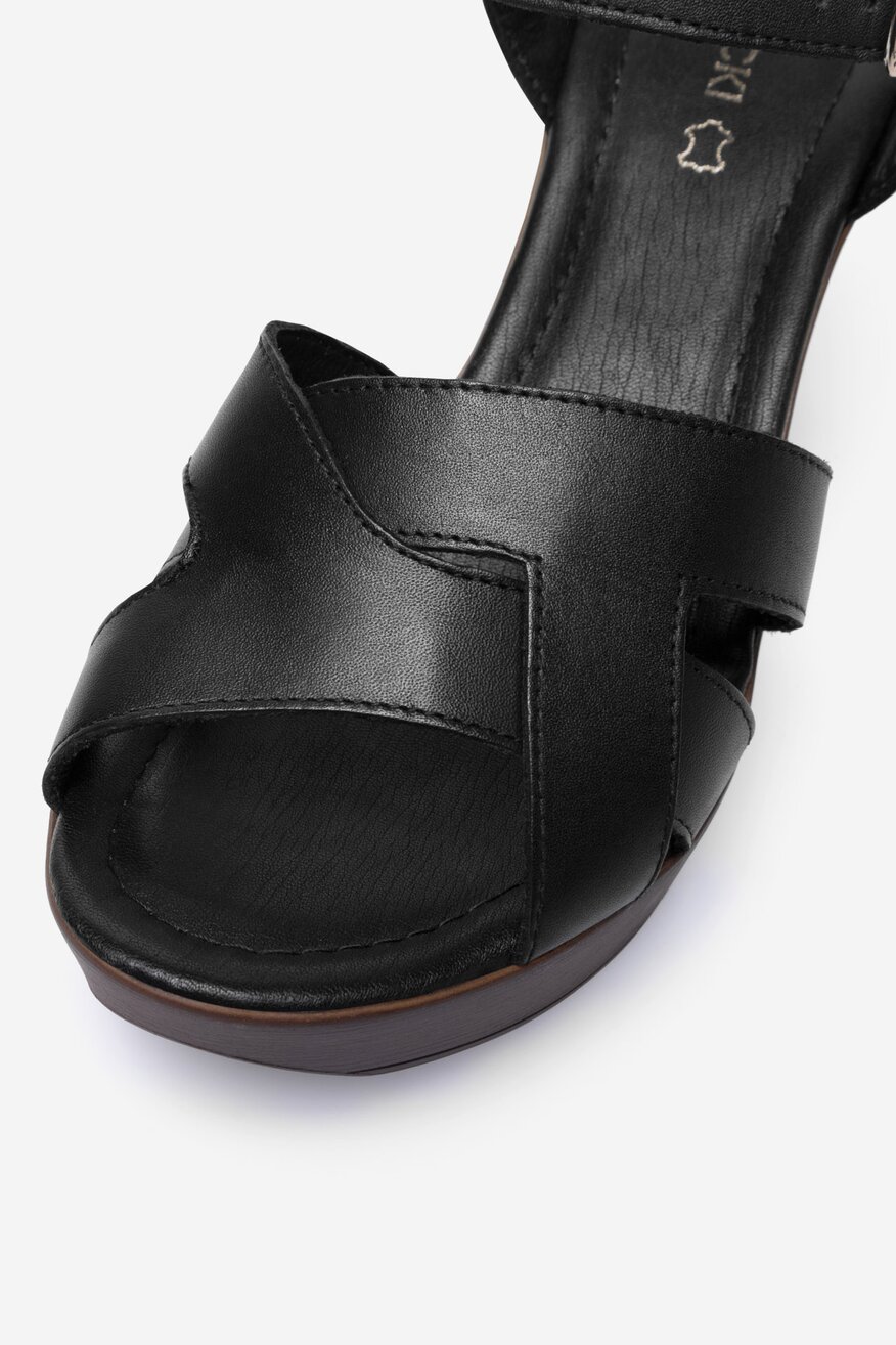 
                Lasocki - Sandały skórzane - 5906751734360