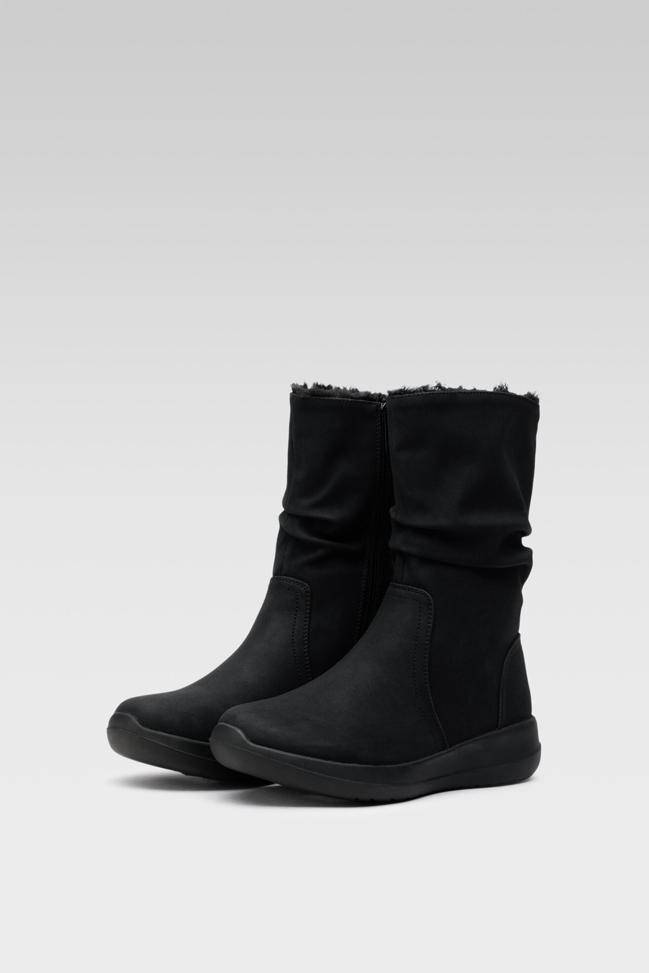 Botki Clara Barson WS6010-01 Czarny