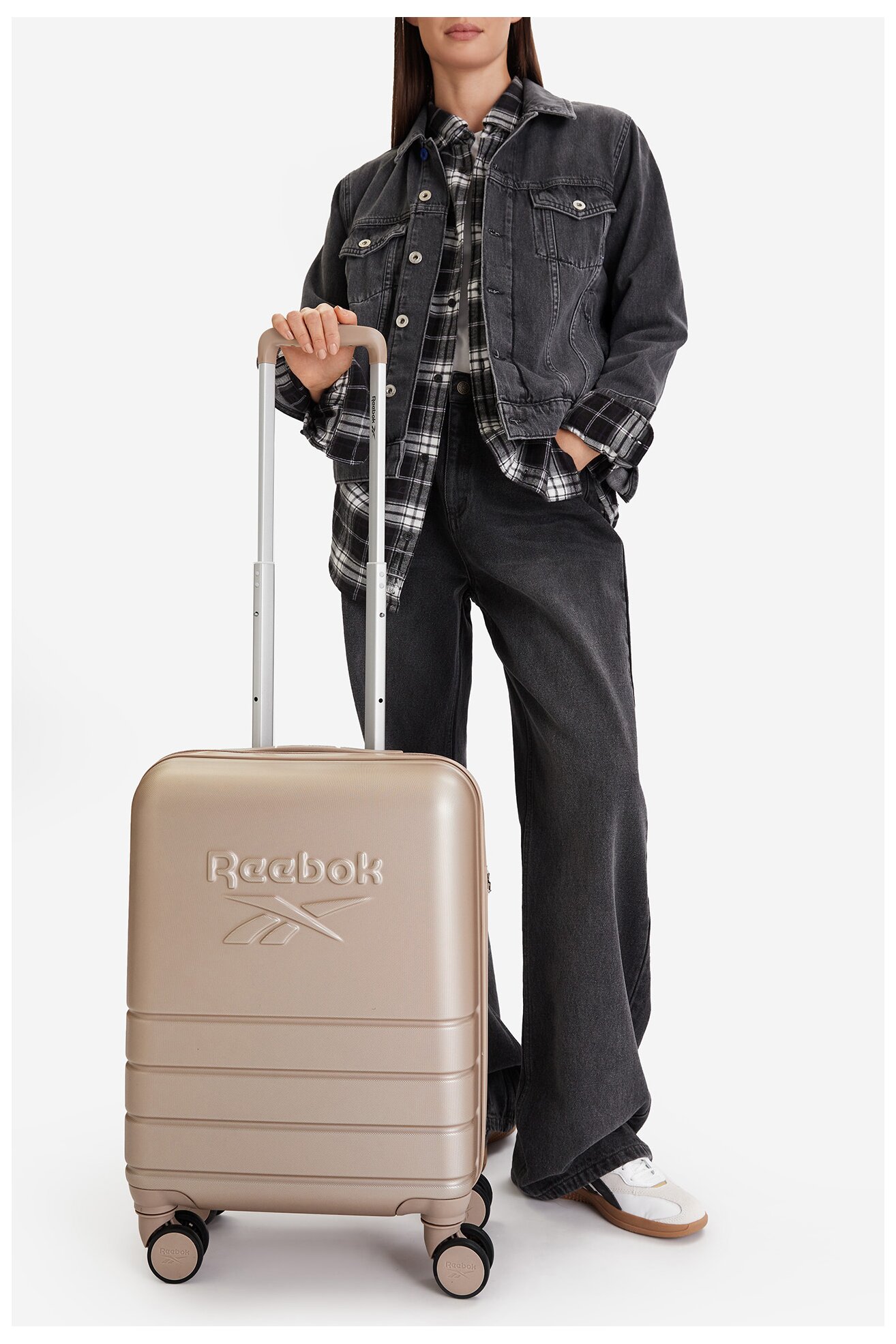 Walizka Reebok CEO-RBK-WAL-001-07-CCC-S Beżowy