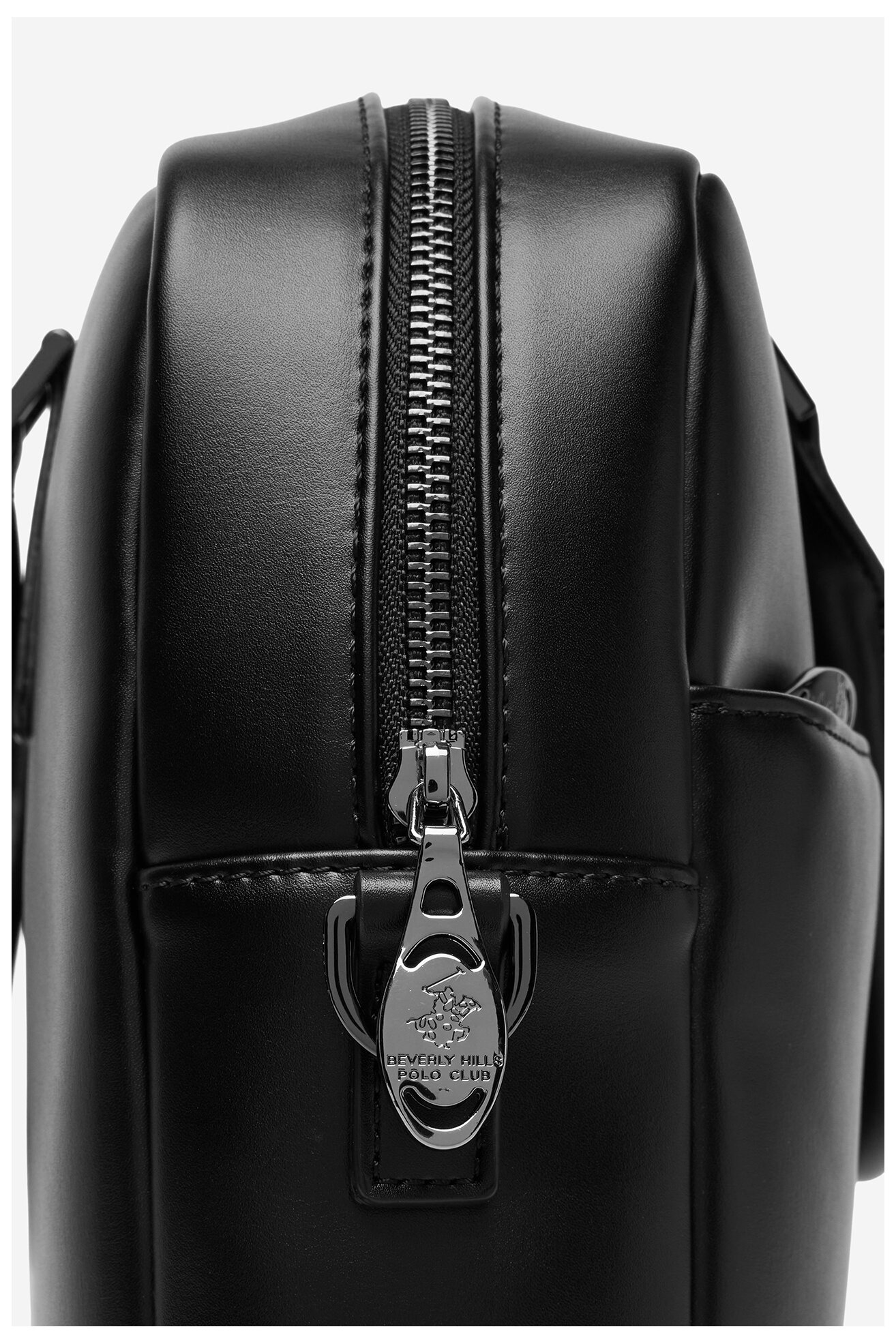Torba męska Beverly Hills Polo Club CWBEO-BHPC-L-016-07 Czarny