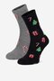 Čarape Lasocki 2MB-001-AW24 (2-PACK) SIVA