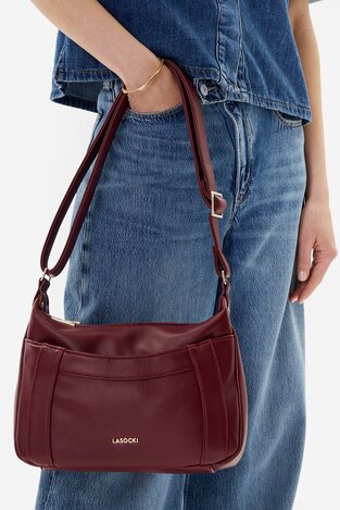 Torba Lasocki C-LSK-L-009-08 BORDO