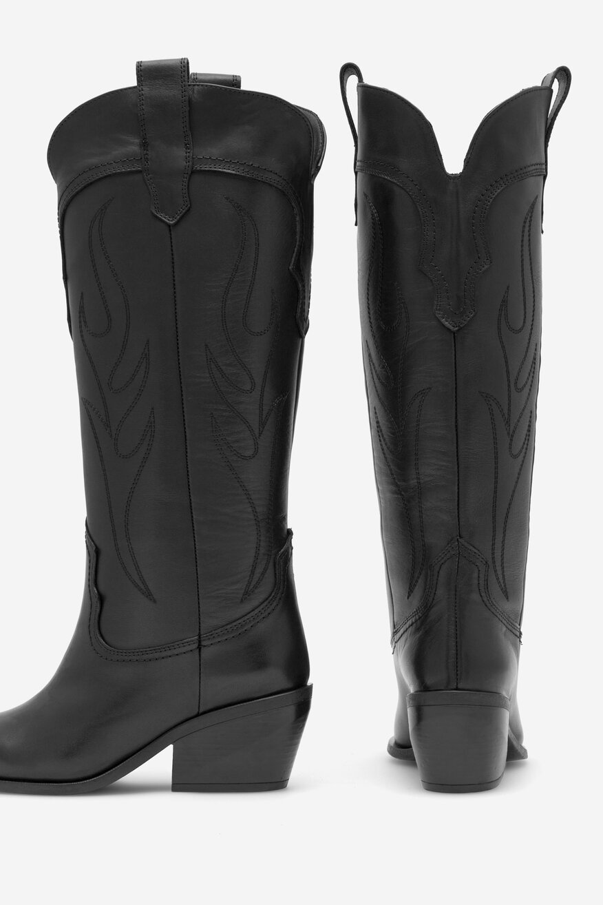 Badura - Kowbojki skórzane - 5905588133650