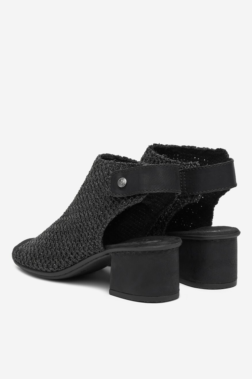 Rieker - Sandały na słupku - 2230078399975