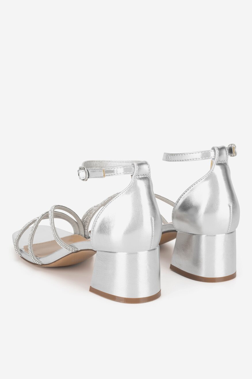 
                Sandale Jenny Fairy SREBRNA - 5905588538080