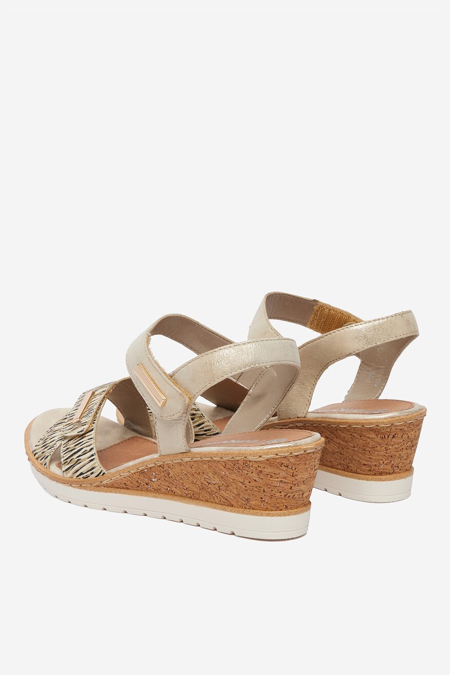 
                Remonte - Sandały skórzane - 5906751739082