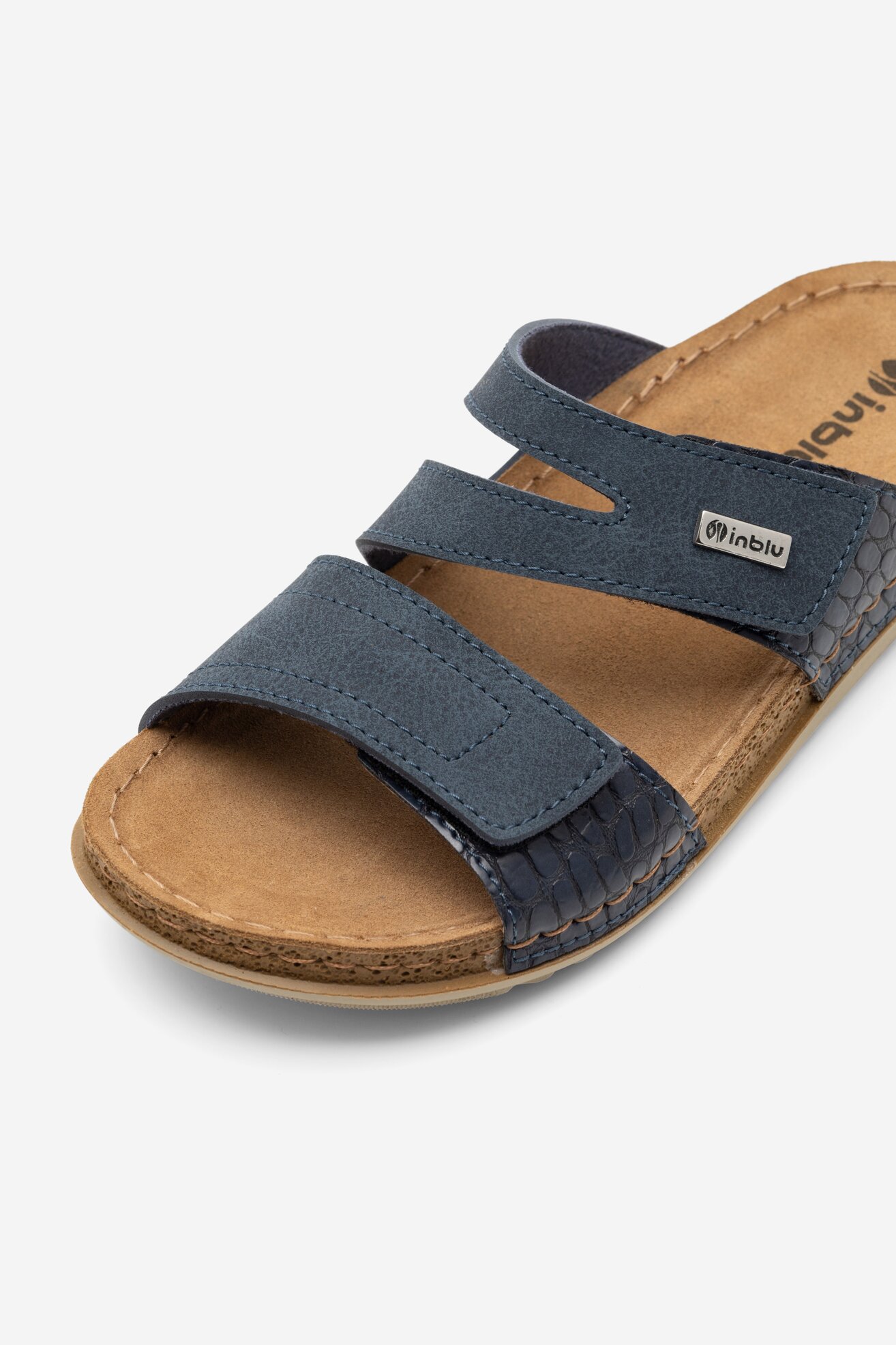 Klapki Inblu AA093N01 Granatowy