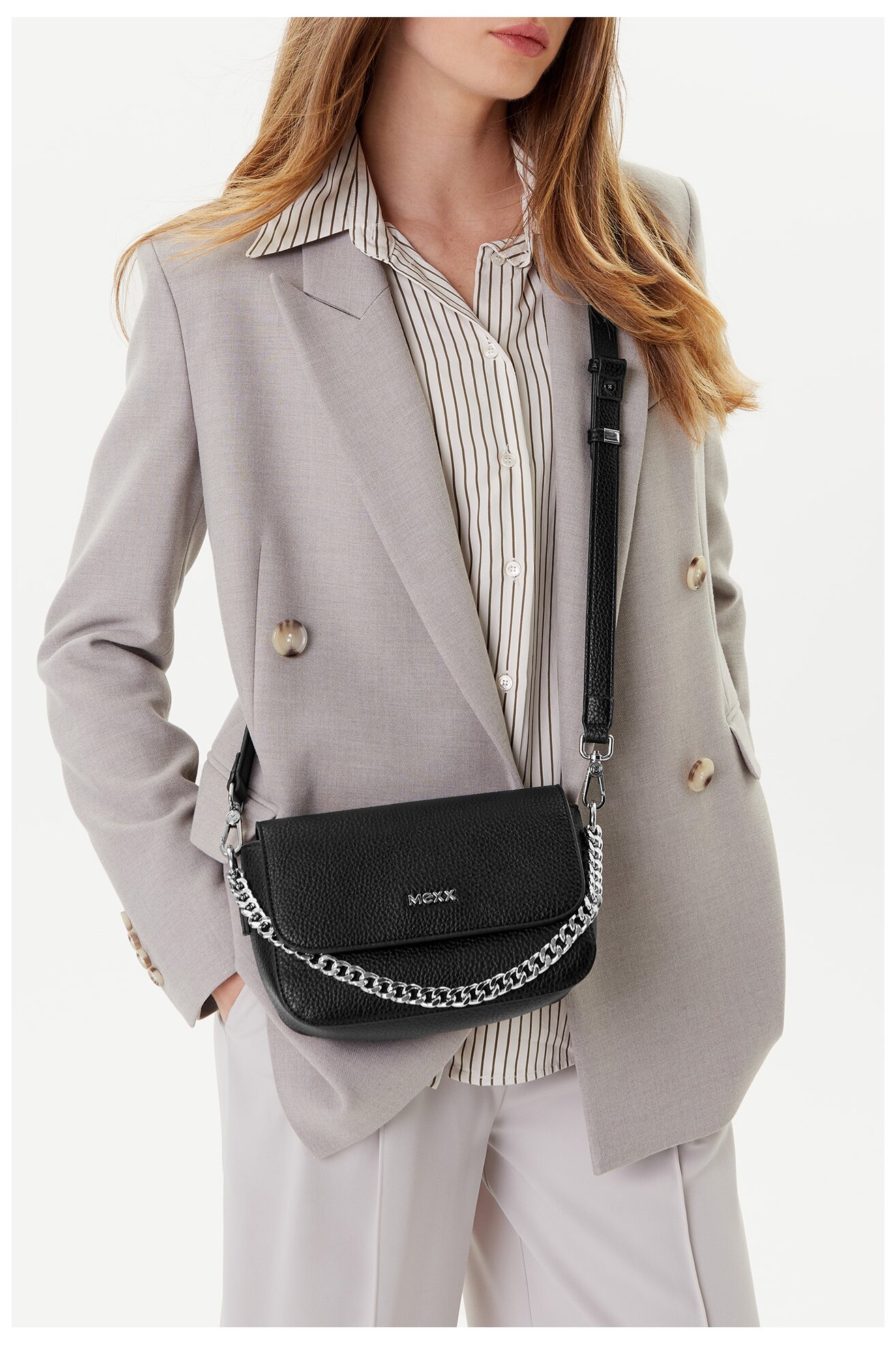 Kézitáska Mexx C-MEXX-L-003-08 FEKETE