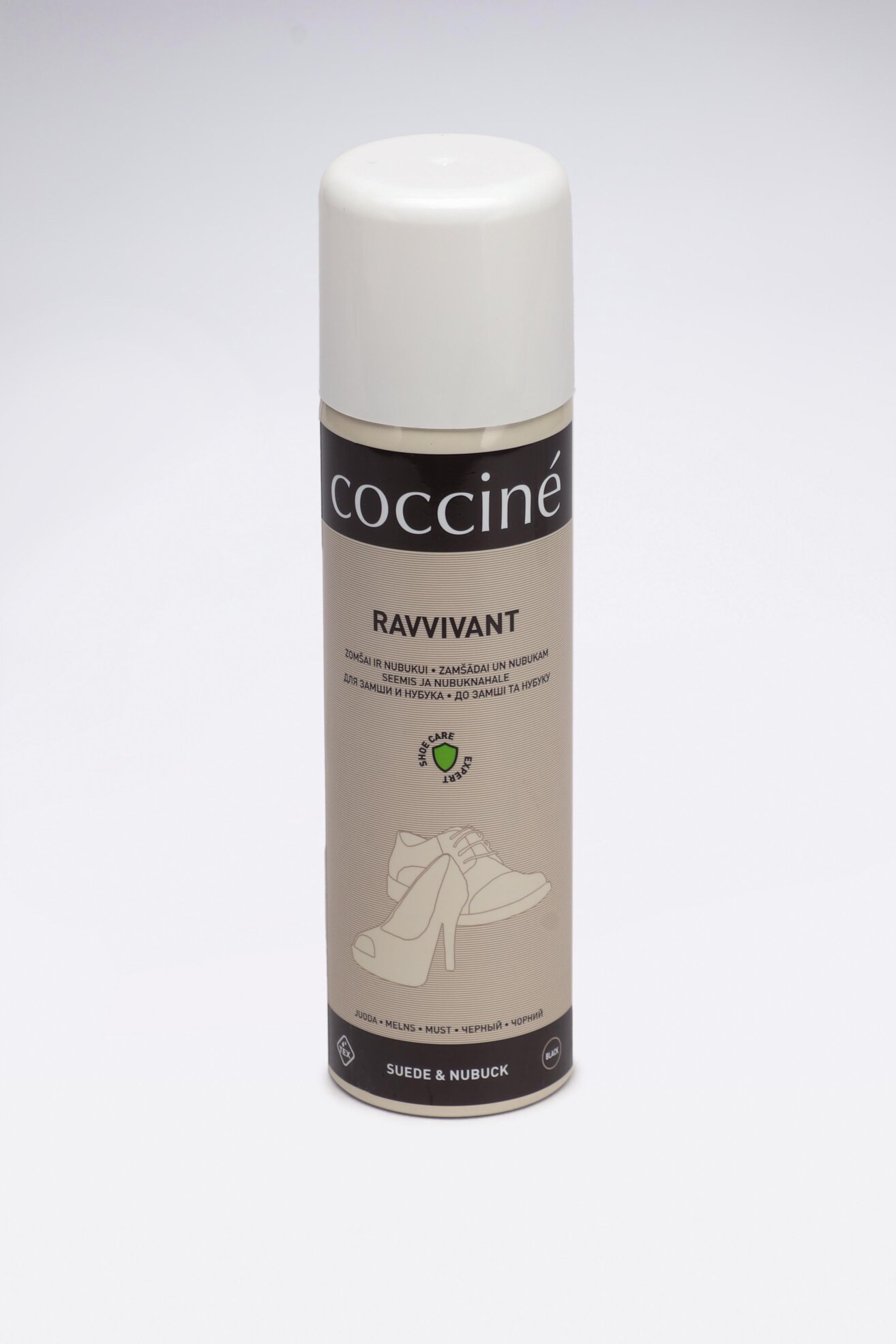 Kosmetyki do obuwia Coccine RAVVIVANT SPRAY Czarny