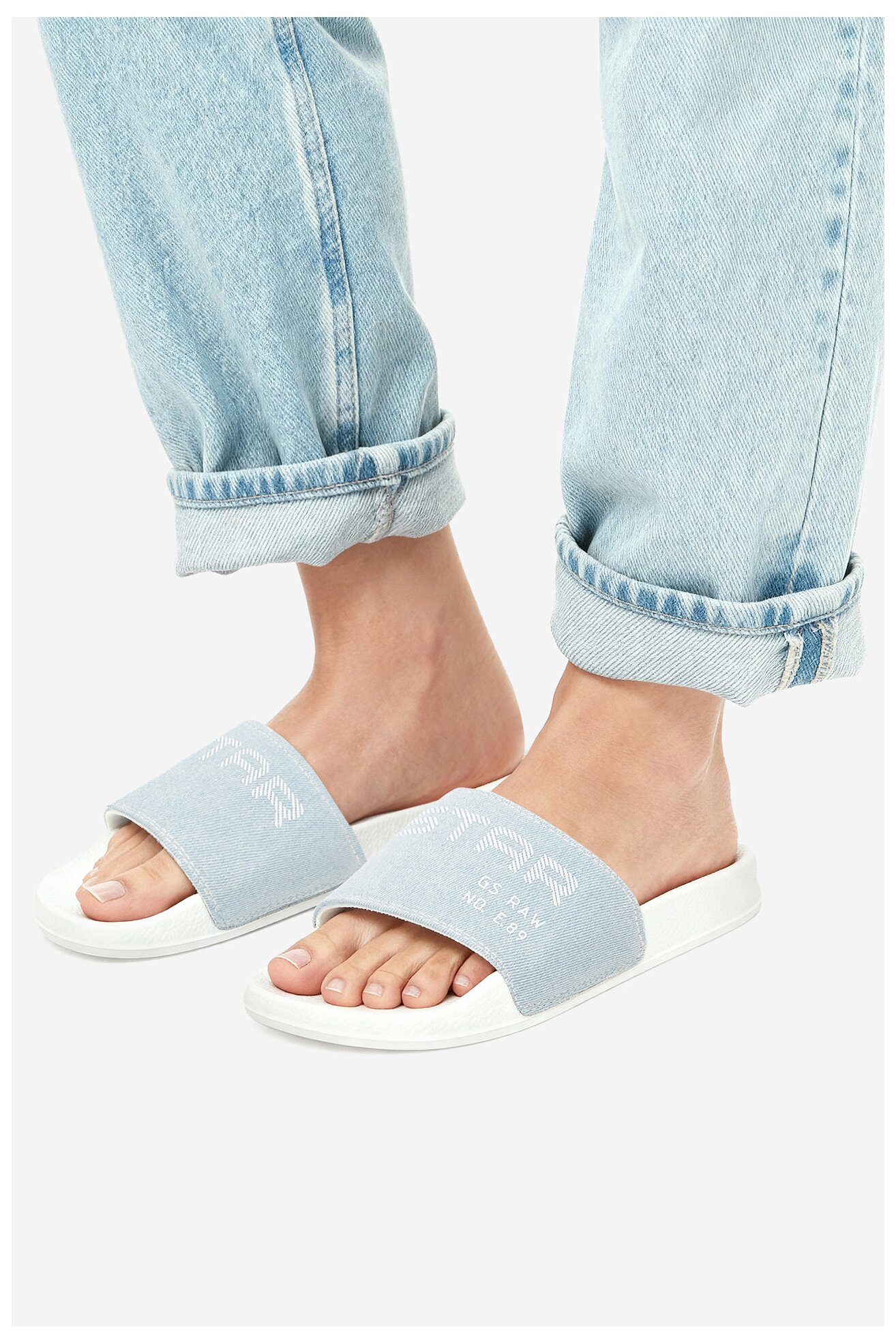 Шльопанець для басейну G-STAR RAW CEO-SS26-3C001 БІЛИЙ