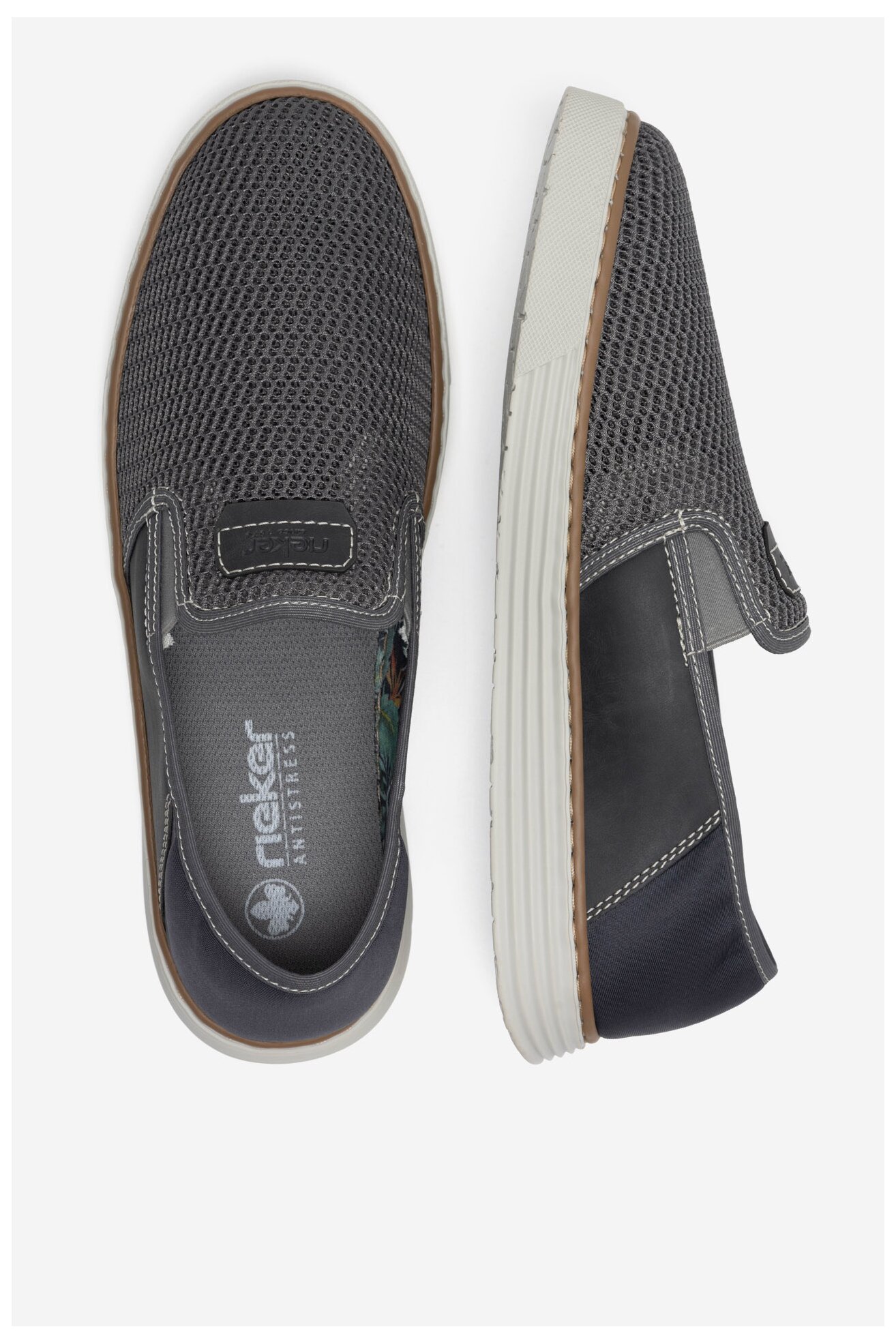 Кецове Rieker B2267-45 СИВ