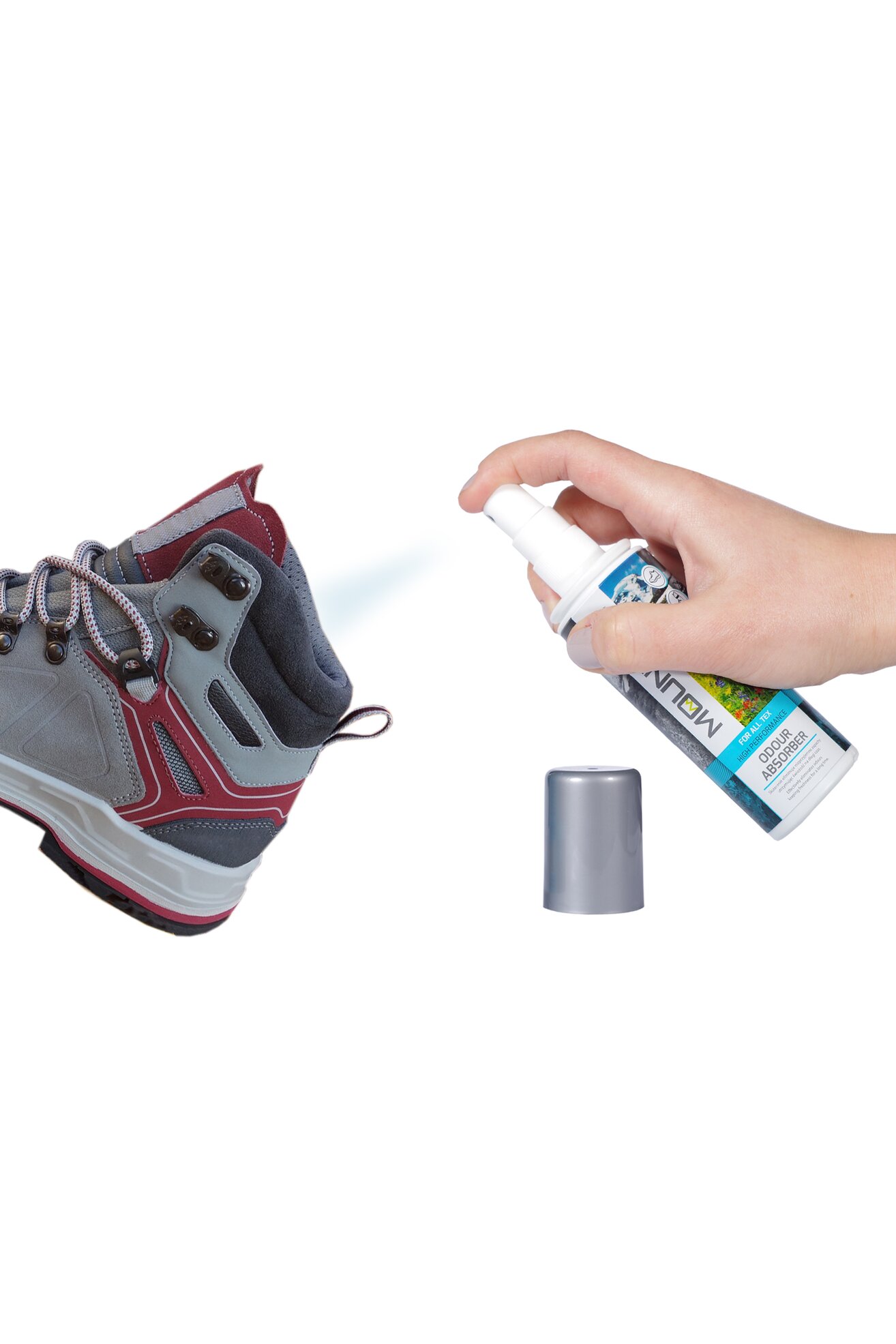 Kosmetyki do obuwia MOUNTVAL ODOUR ABSORBER 100 ml Bez Koloru -