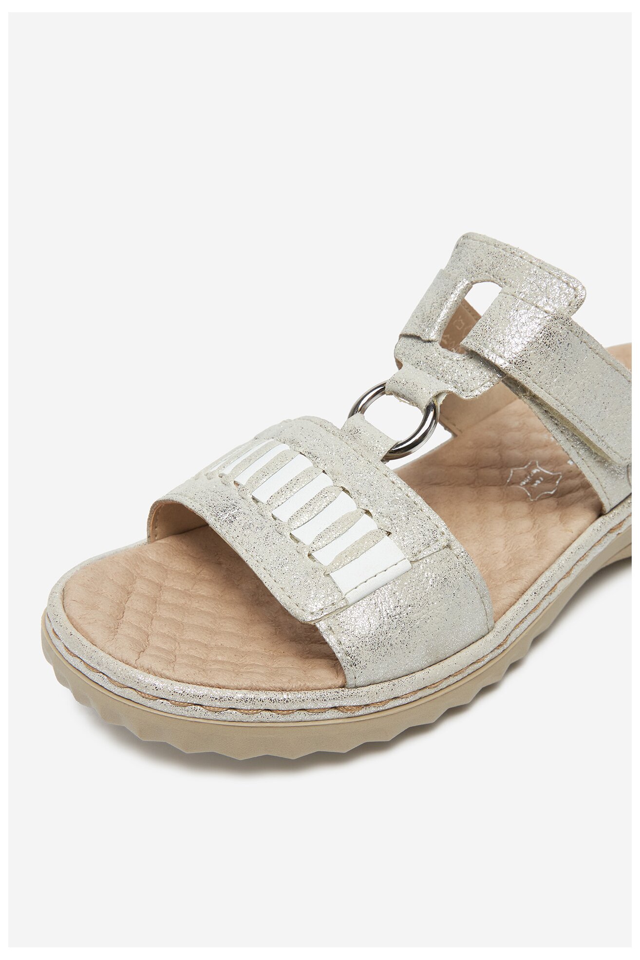 Șlapi Rieker 60481-40 ARGINTIU