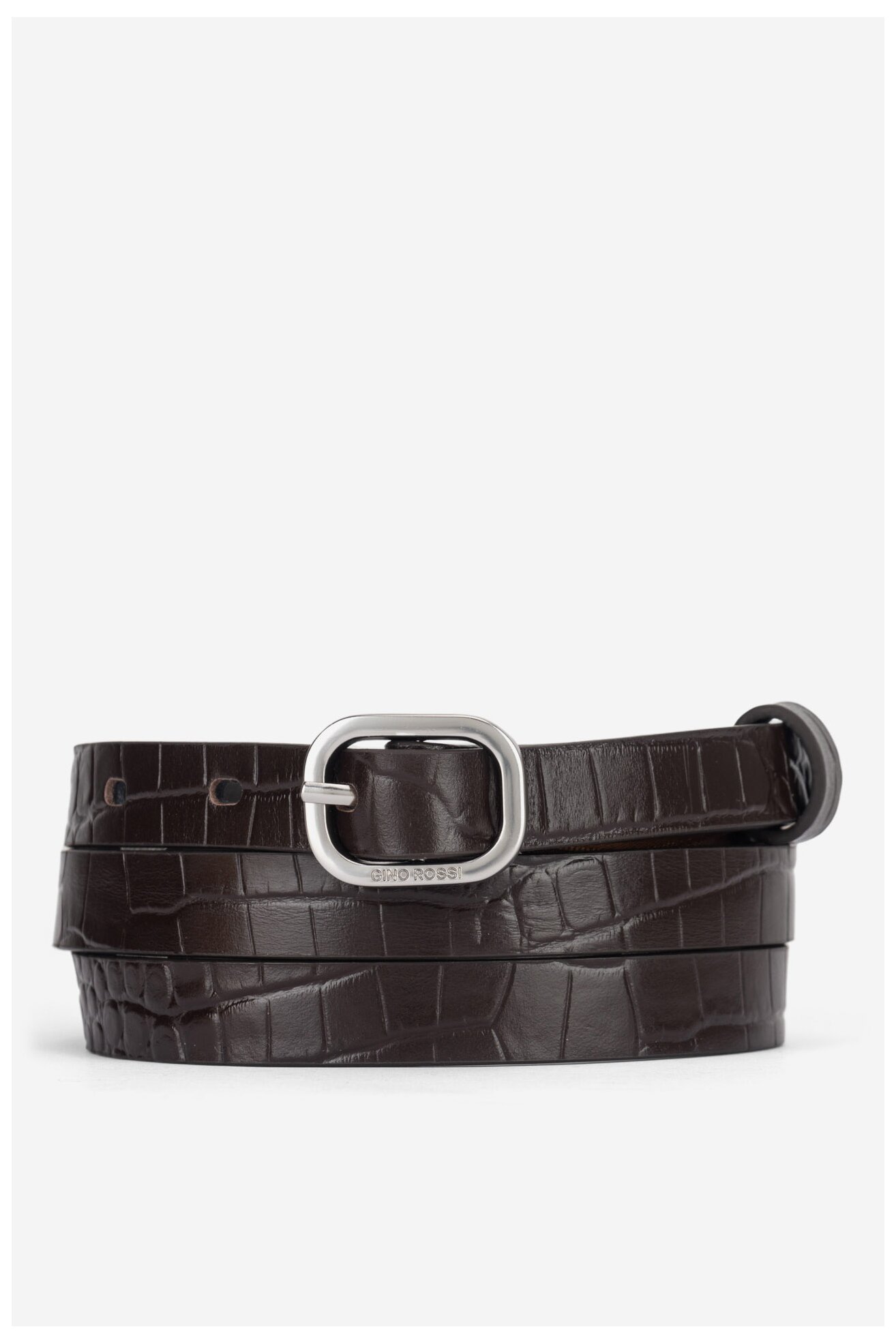 Női öv Gino Rossi BLYL23006 SÖTÉTBARNA