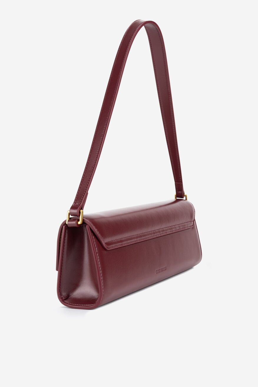 
                Сумка З Ремінцем Gino Rossi БОРДОВИЙ - 5903419782961