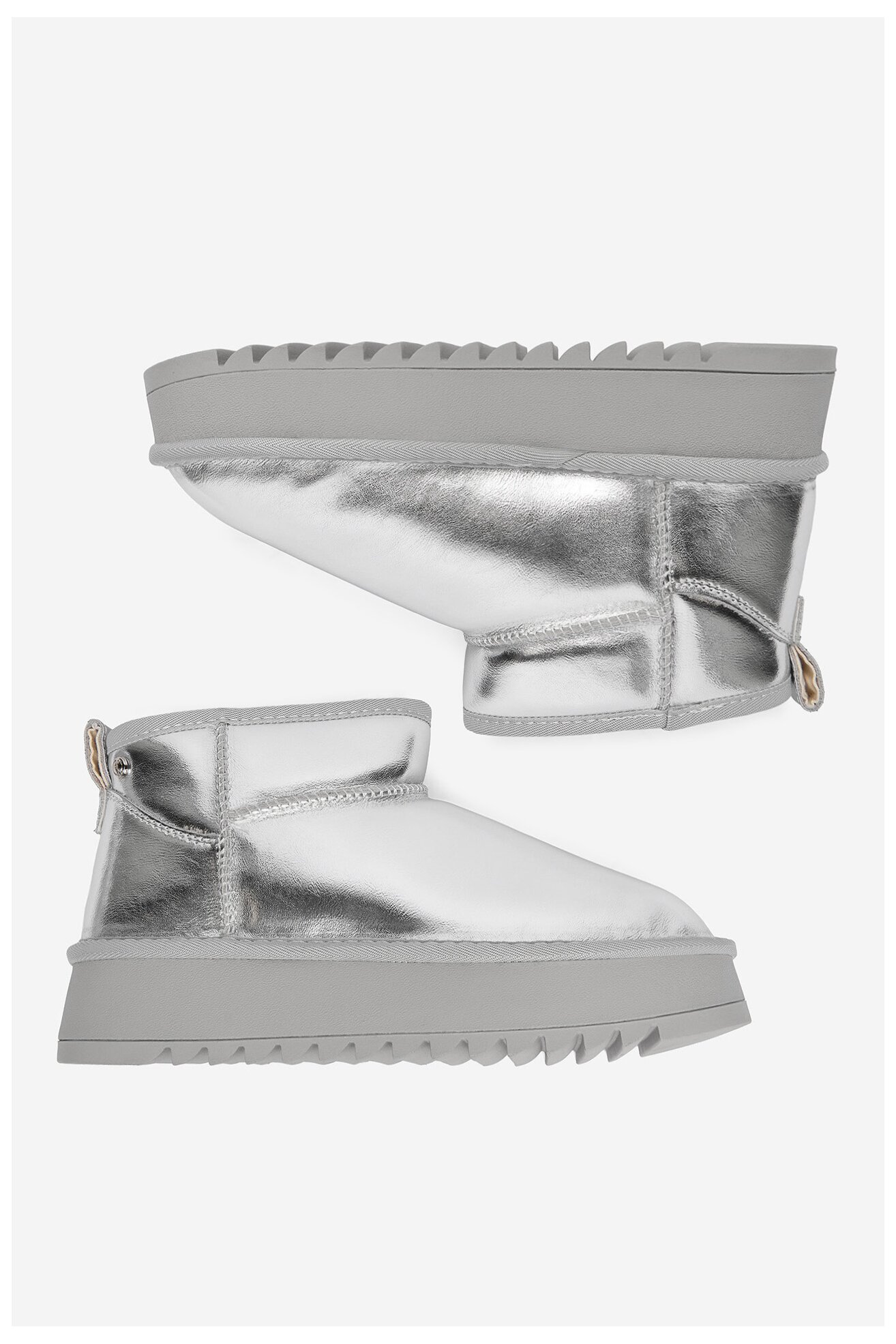 Ghete EVA MINGE EO-NIKI-TS6304-01 ARGINTIU