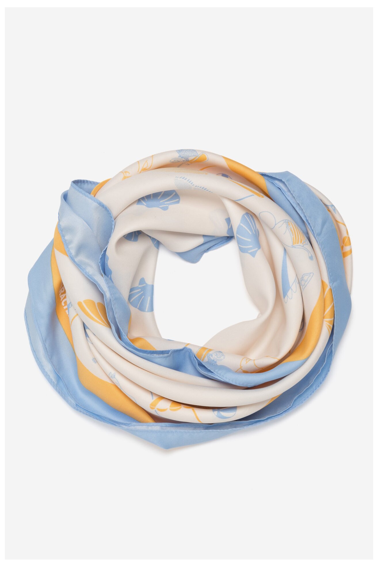 Ženska marama MOOMIN ACCCS-SS24-143MMN ŽUTA