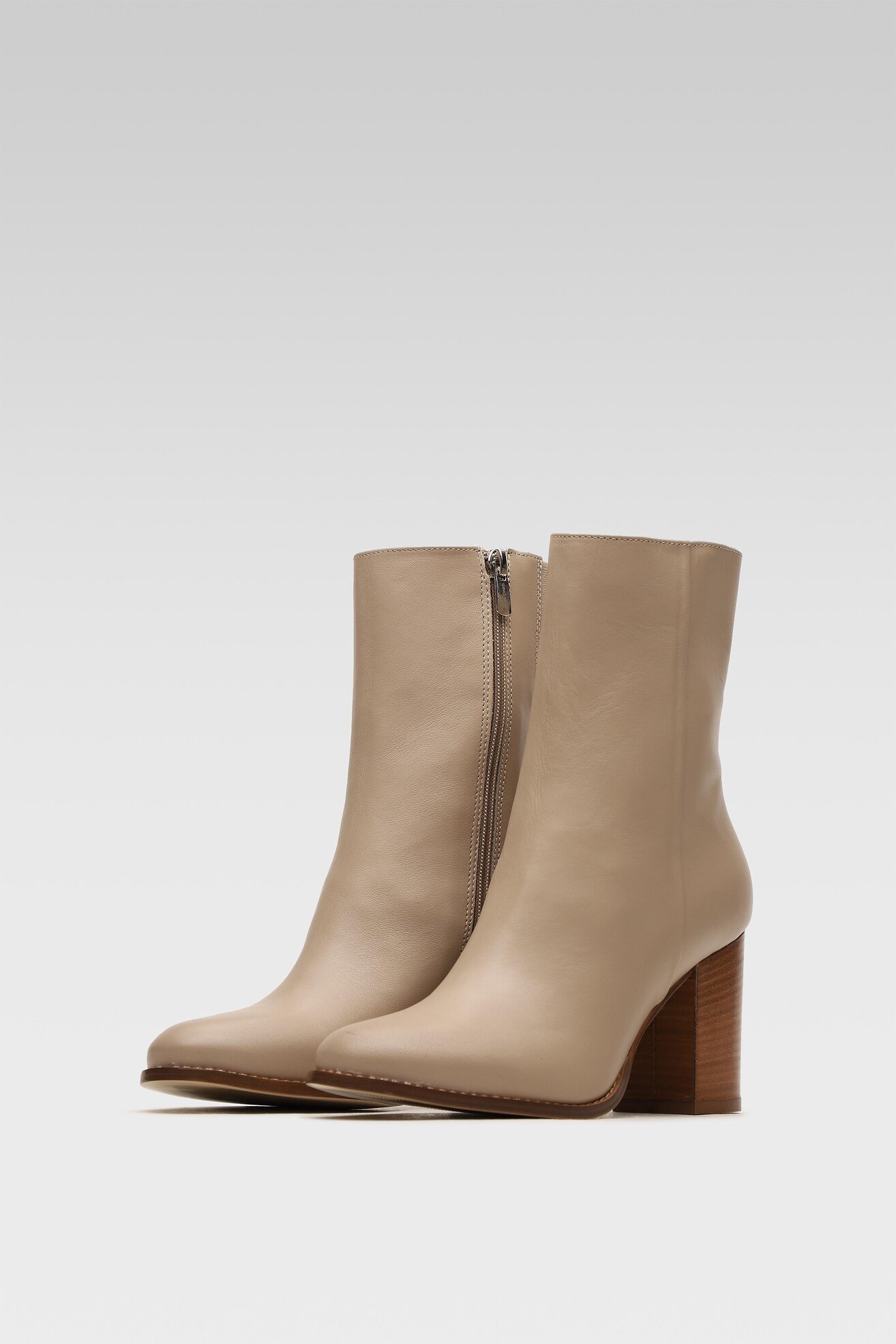 Botki Gino Rossi C003-02 Beżowy