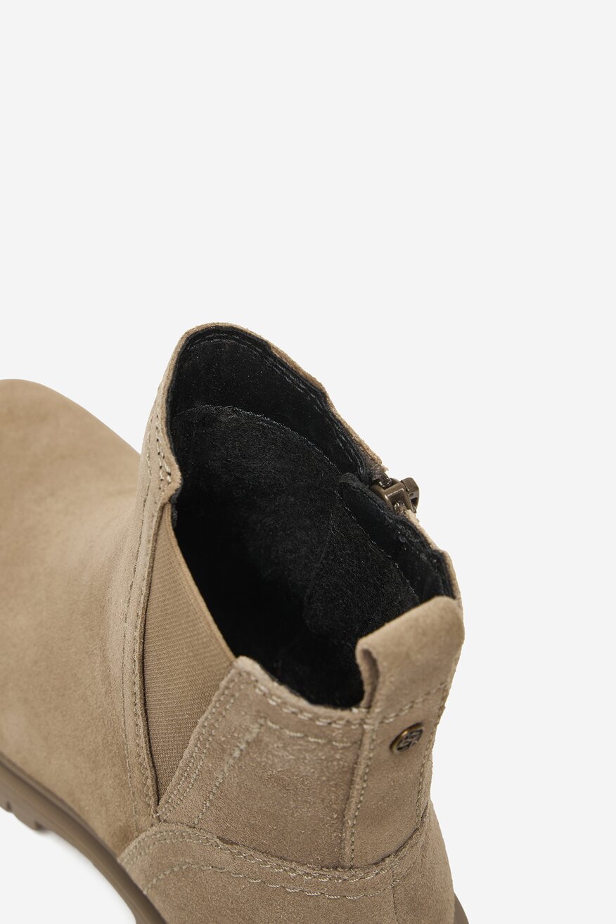 Lasocki - Botki zamszowe ocieplane - 5906751227015