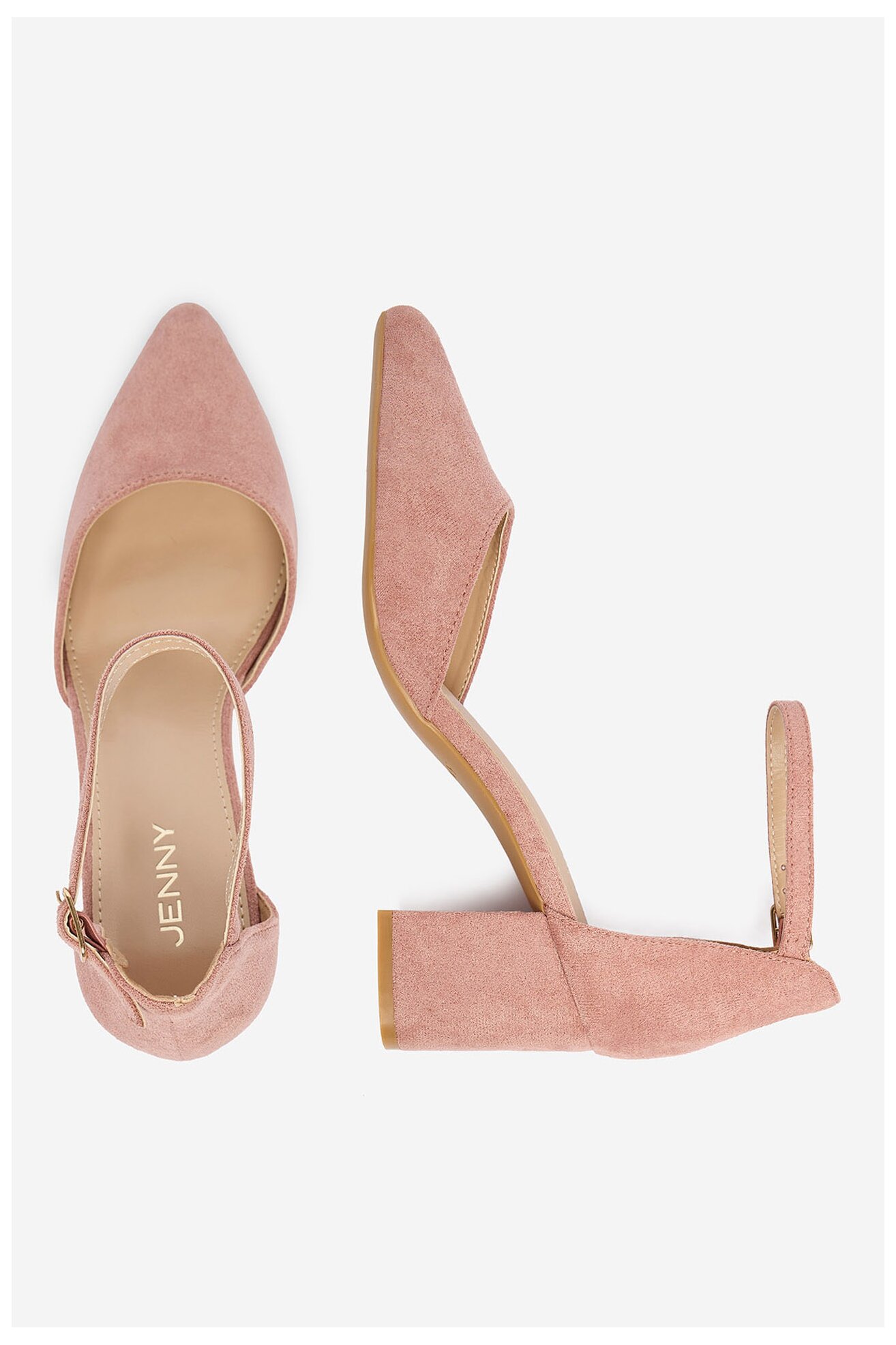 Czółenka Jenny CEO-AMMA WSS20968-01. Różowy