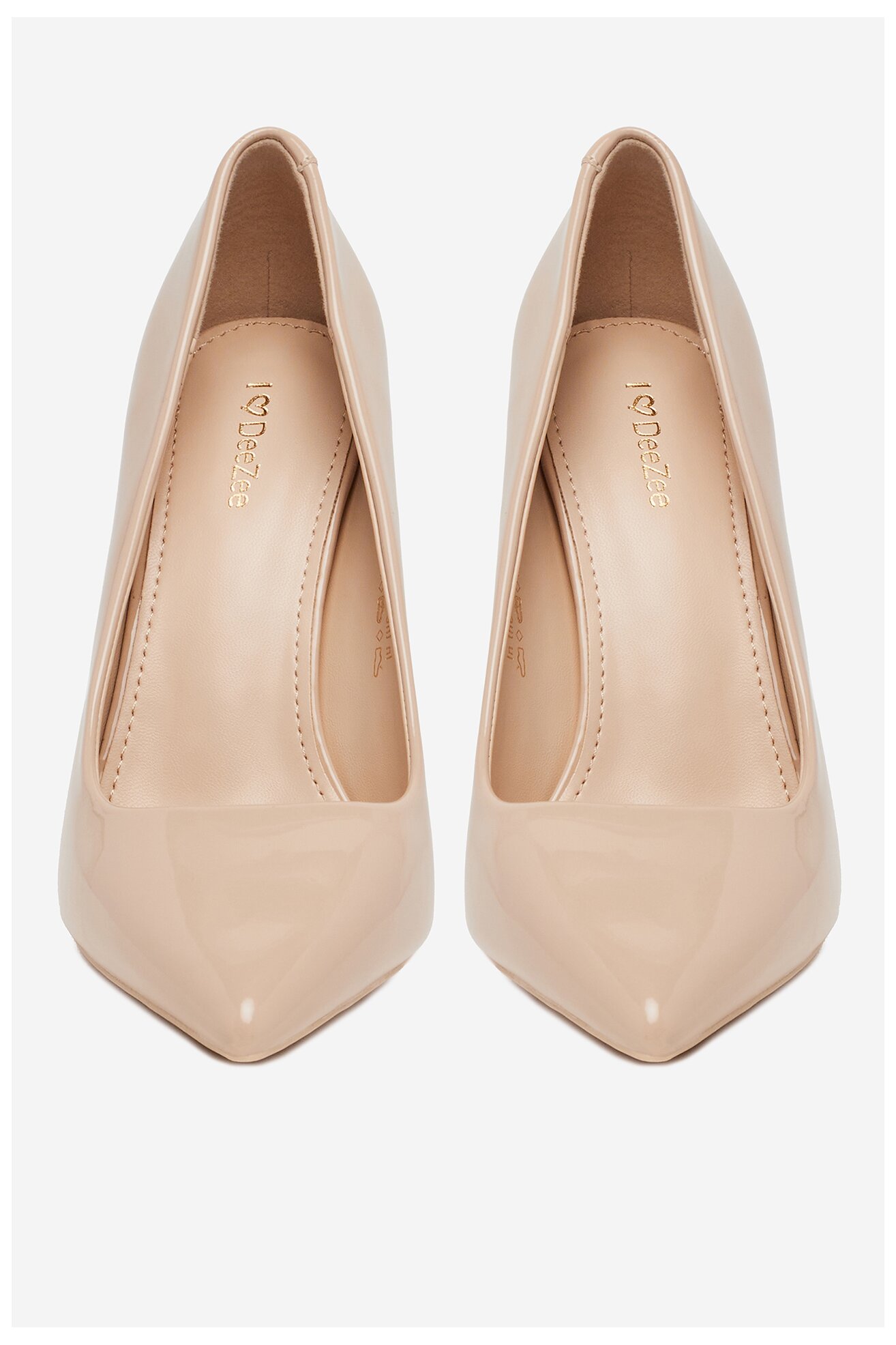 Czółenka DeeZee DZ0014 Beżowy