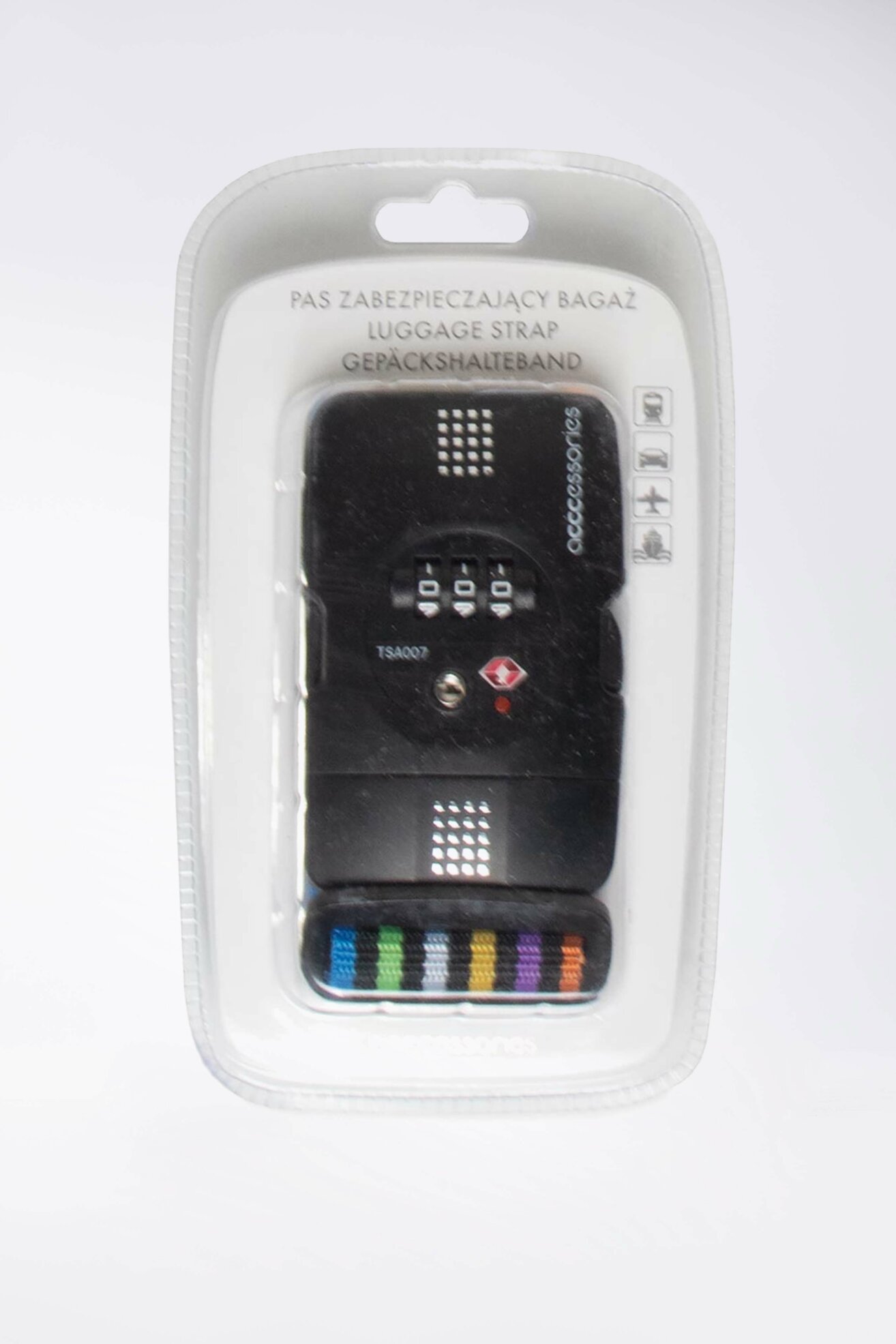 Pas zabezpieczający bagaż ACCCESSORIES BAS-T-001-15-03 MIX