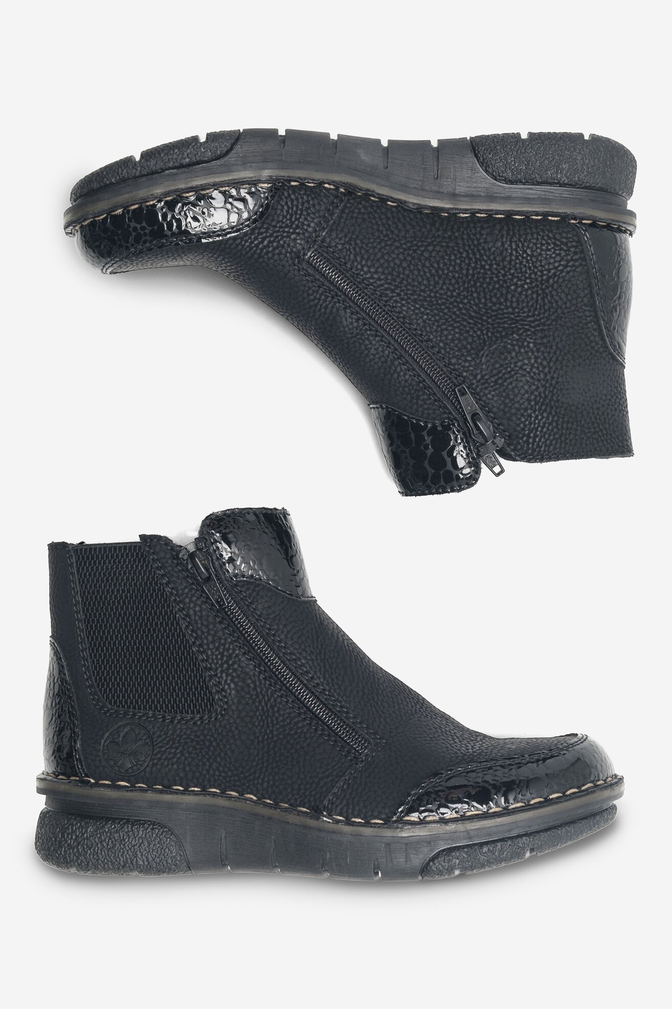 Боти Rieker 73355-00 ЧЕРЕН