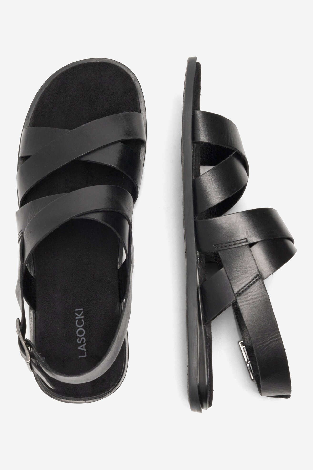 Сандалі Lasocki MONTREUX-60 MB ЧОРНИЙ