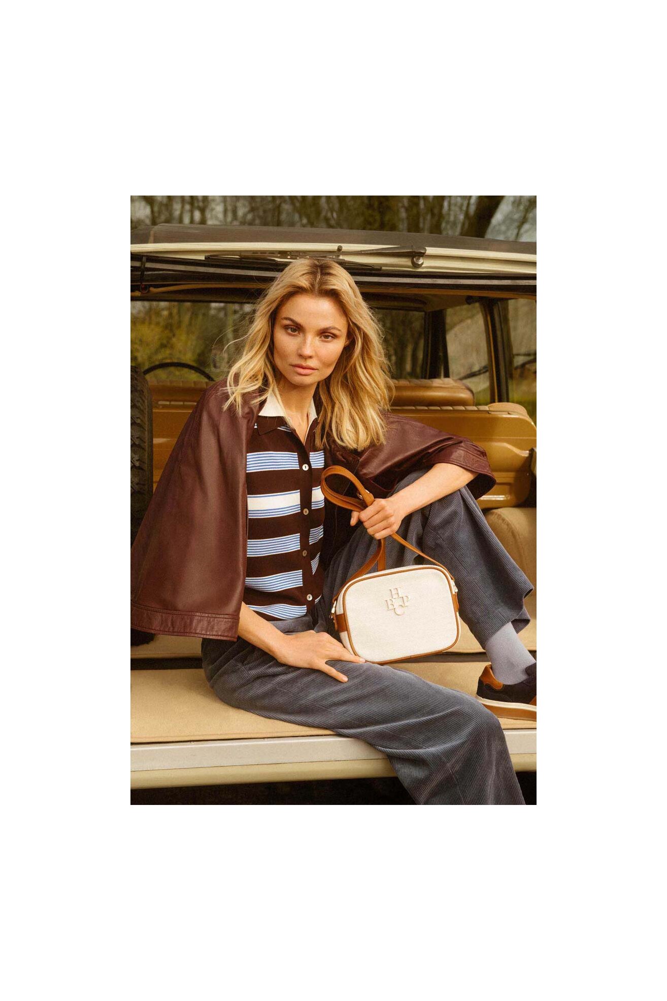 Kézitáska Beverly Hills Polo Club BHPC-C-018-07 BÉZS