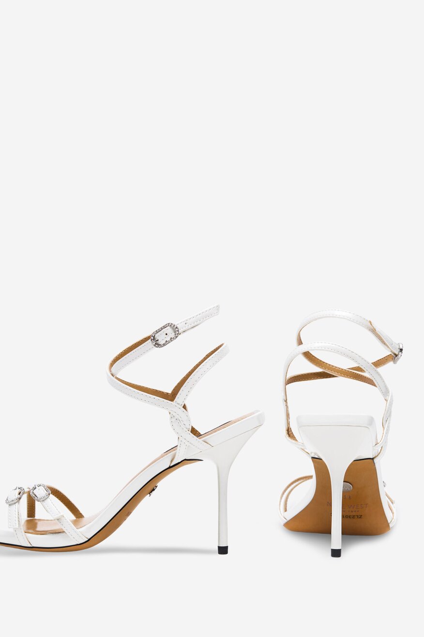 Sandály NINE WEST BÍLÁ - 5905588473527