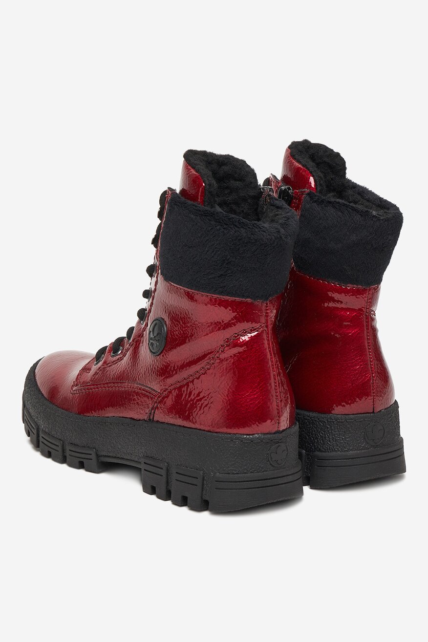 Bocanci Rieker ROŞU - 2230085549905