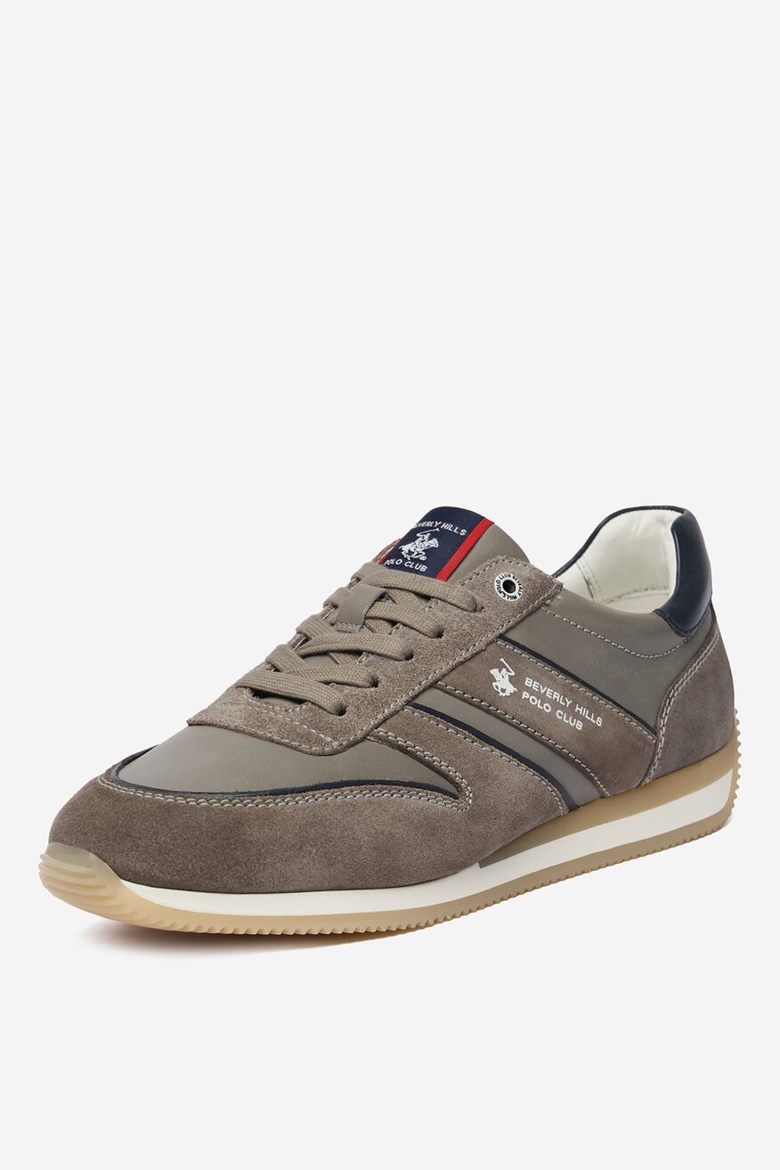 Beverly Hills Polo Club - Sneakersy skórzane - 5907964013600