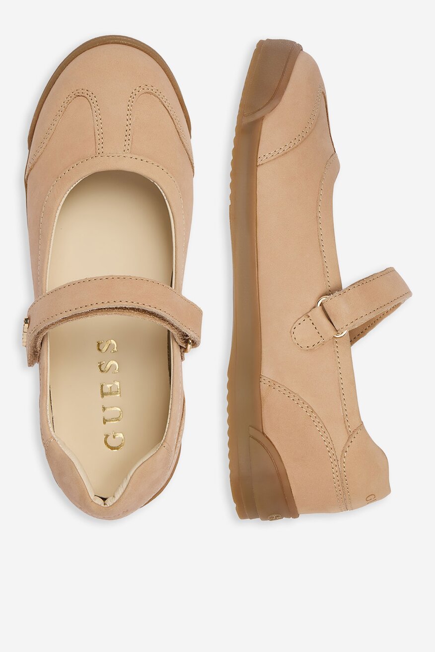 
                GUESS - Baleriny skórzane - 5906751792117