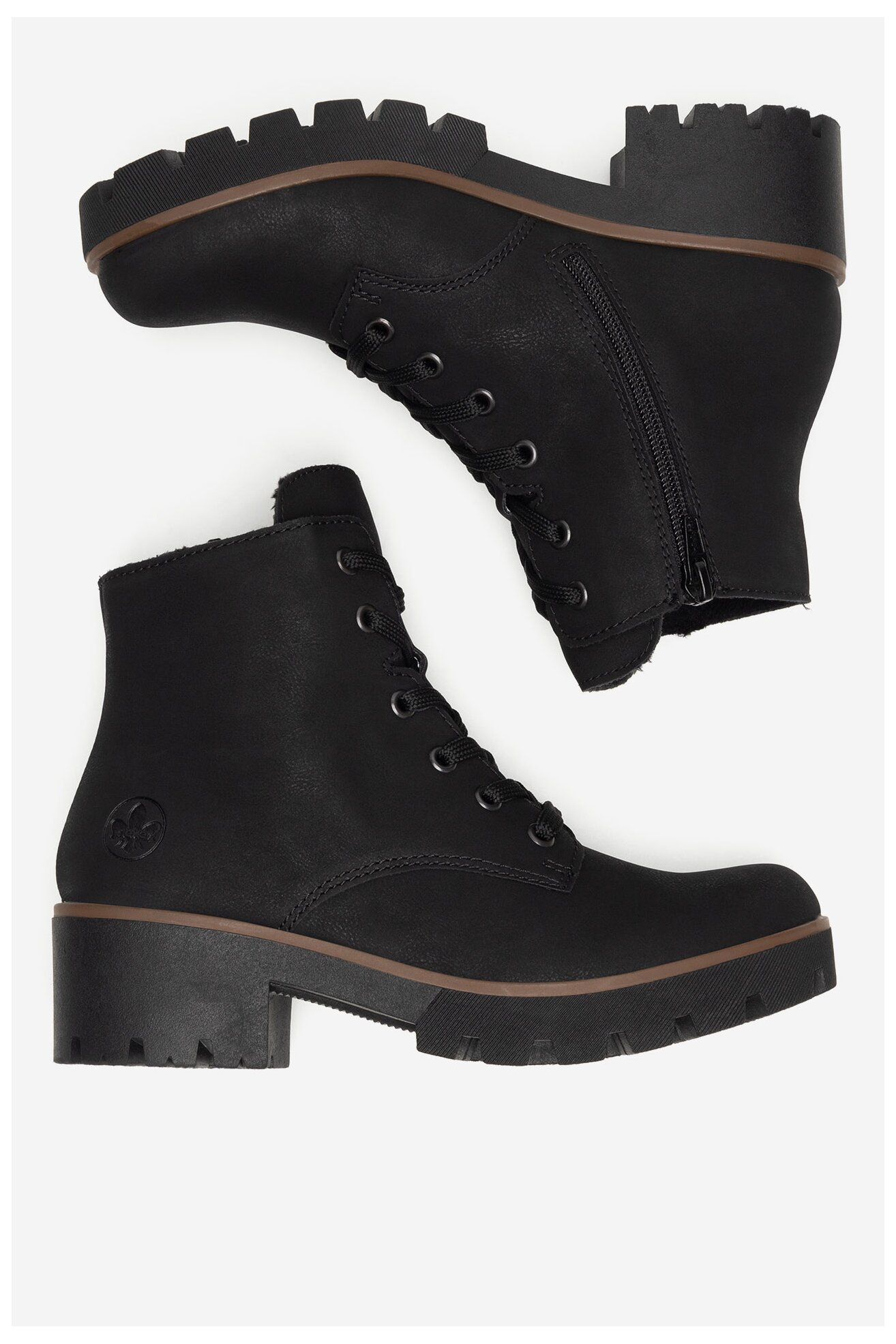 Trzewiki Rieker 79240-00 Czarny