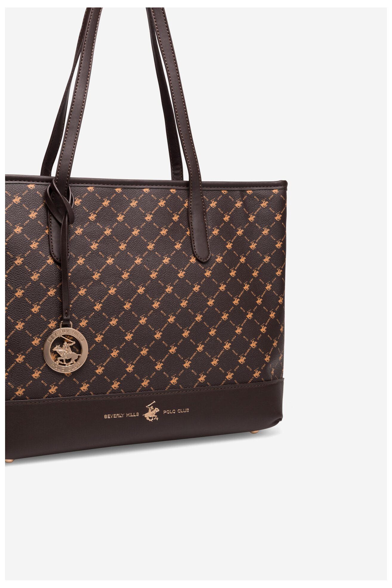 Torebka Beverly Hills Polo Club BHPC-E-015-CCC-05 Brązowy