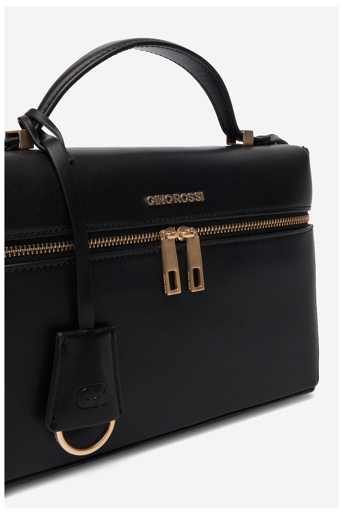 Сумка З Ремінцем Gino Rossi EO-LX10265 ЧОРНИЙ