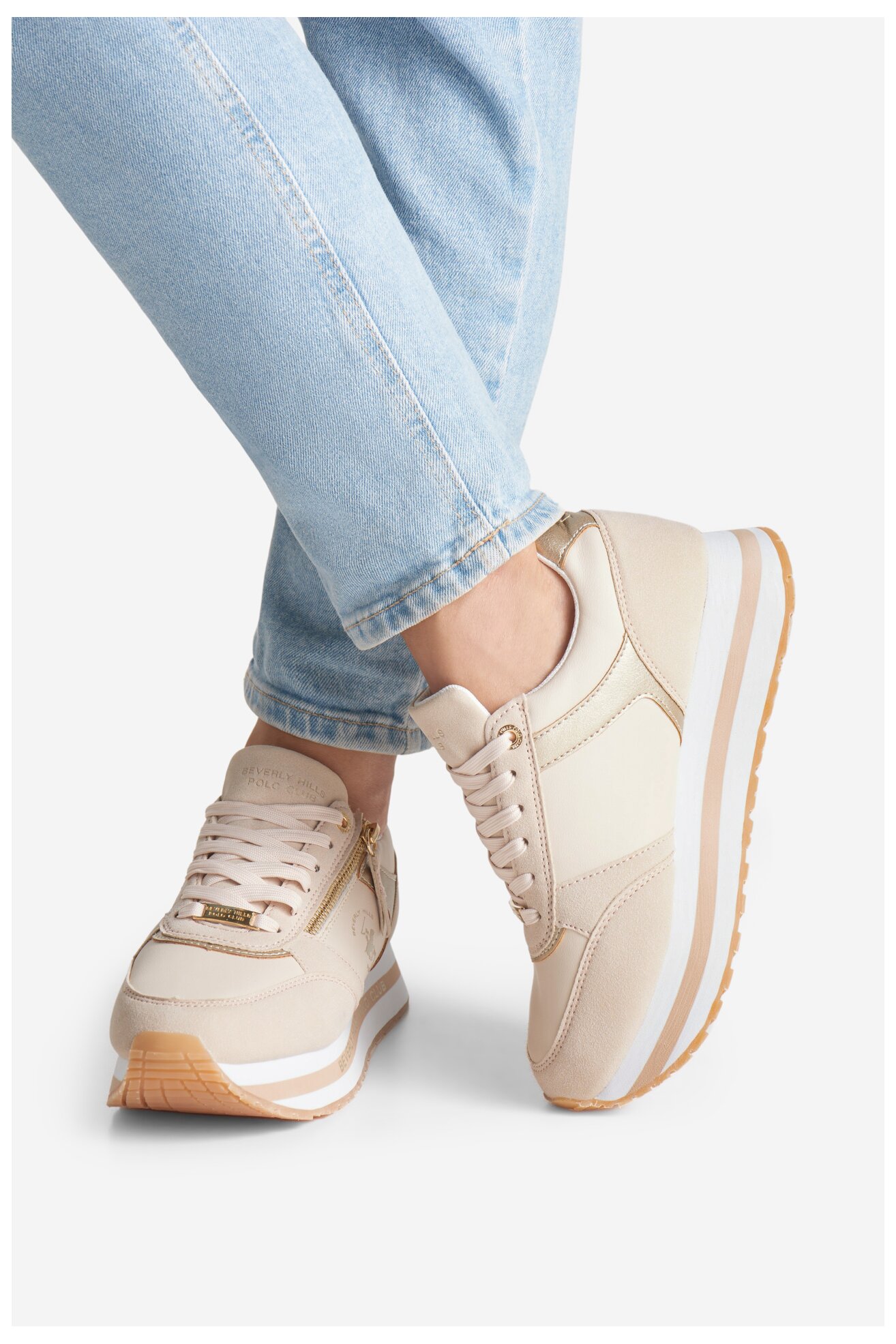 Спортни обувки Beverly Hills Polo Club V12-694 РОЗОВ